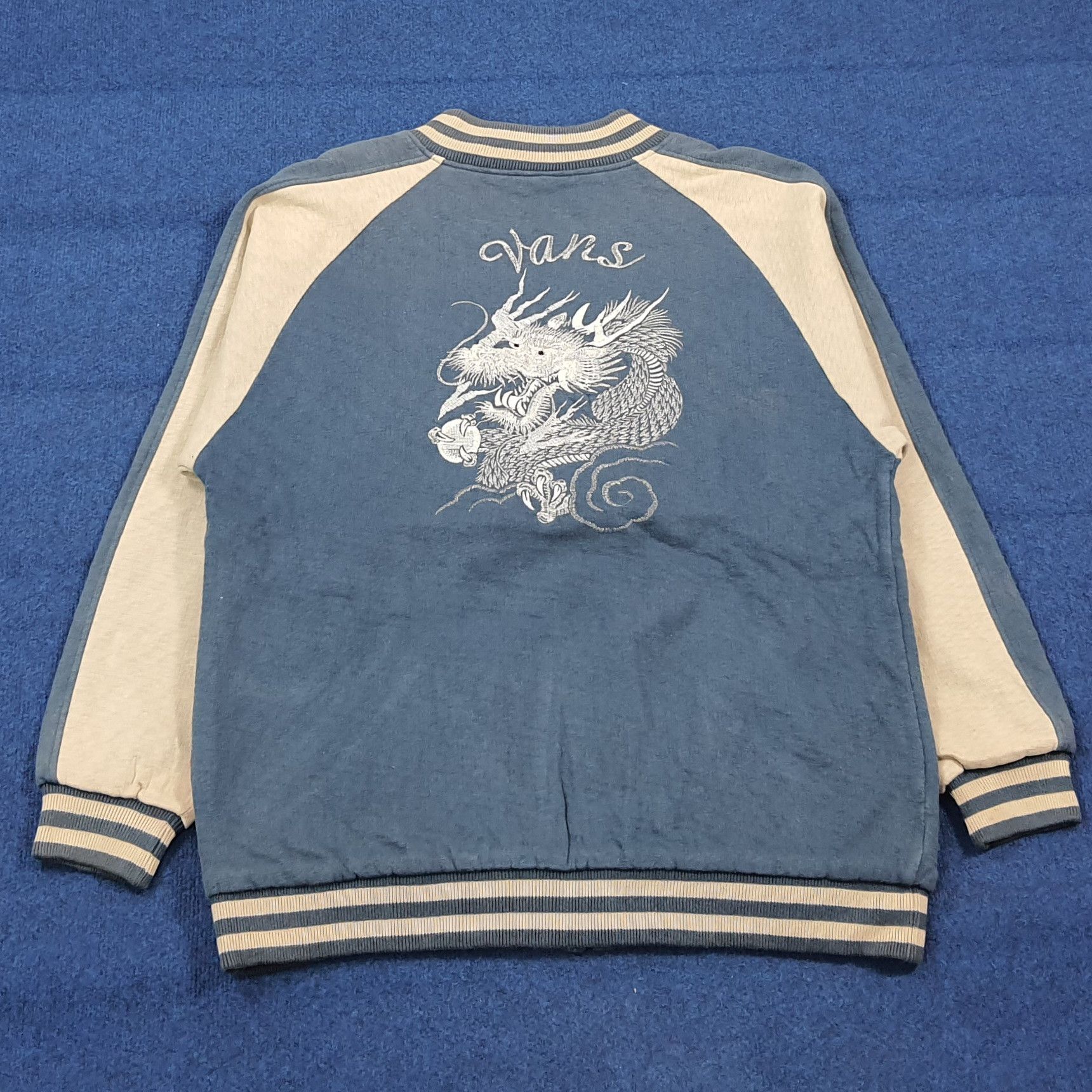 Vans Vintage Vans Japan Embroidery Dragon Sukajan Jacket C292N12 Size US L / EU 52-54 / 3 - 1 Thumbnail