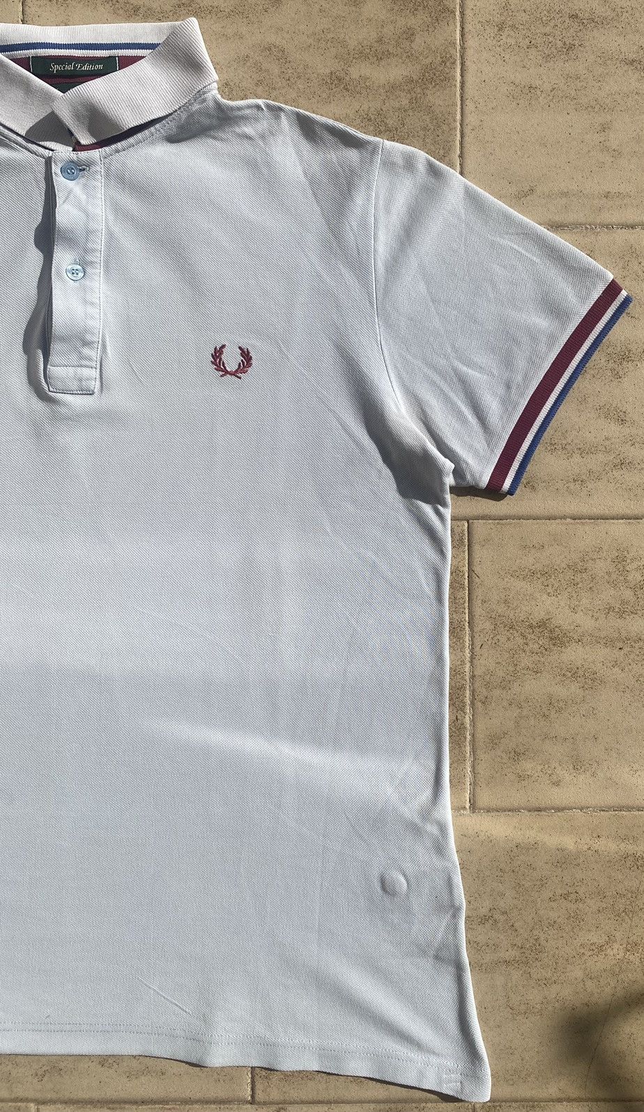 Fred Perry Vintage Polo Fred Perry light blue Size US L / EU 52-54 / 3 - 4 Thumbnail