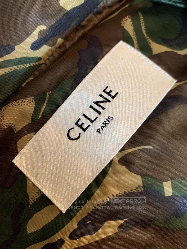 Celine Celine Camouflage Down Jacket Overcoat Size US M / EU 48-50 / 2 - 5 Thumbnail