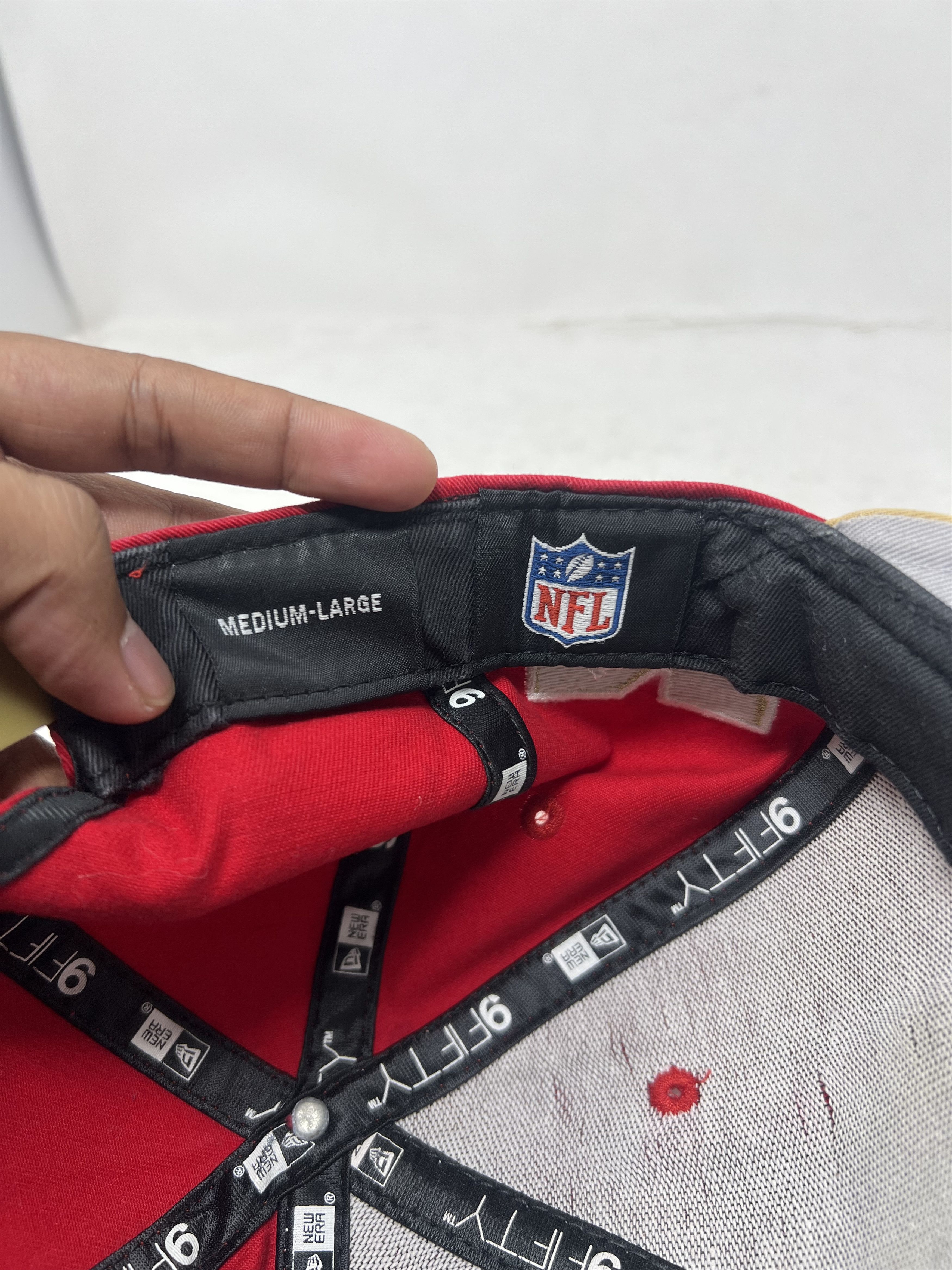 NFL × New Era New Era San Francisco 49ers Letterman Hat Size ONE SIZE - 11 Thumbnail