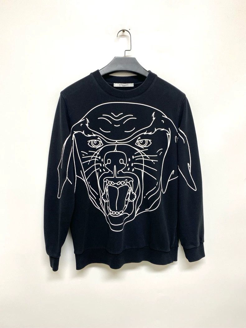 Givenchy Givenchy Black Dog Head Hoodie 2506-Nextarrow Size US S / EU 44-46 / 1 - 1 Thumbnail