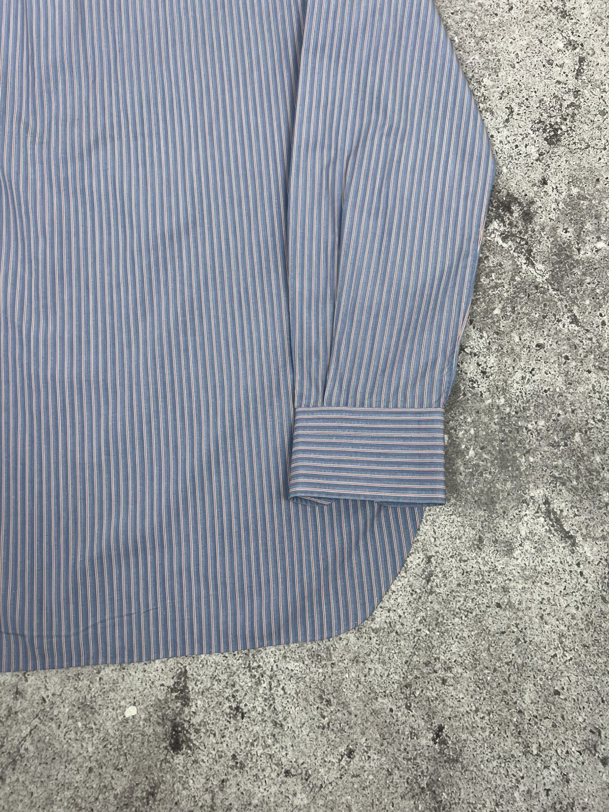 Kiton Kiton Napoli Dress Shirt Cotton Blue Size US L / EU 52-54 / 3 - 19 Thumbnail