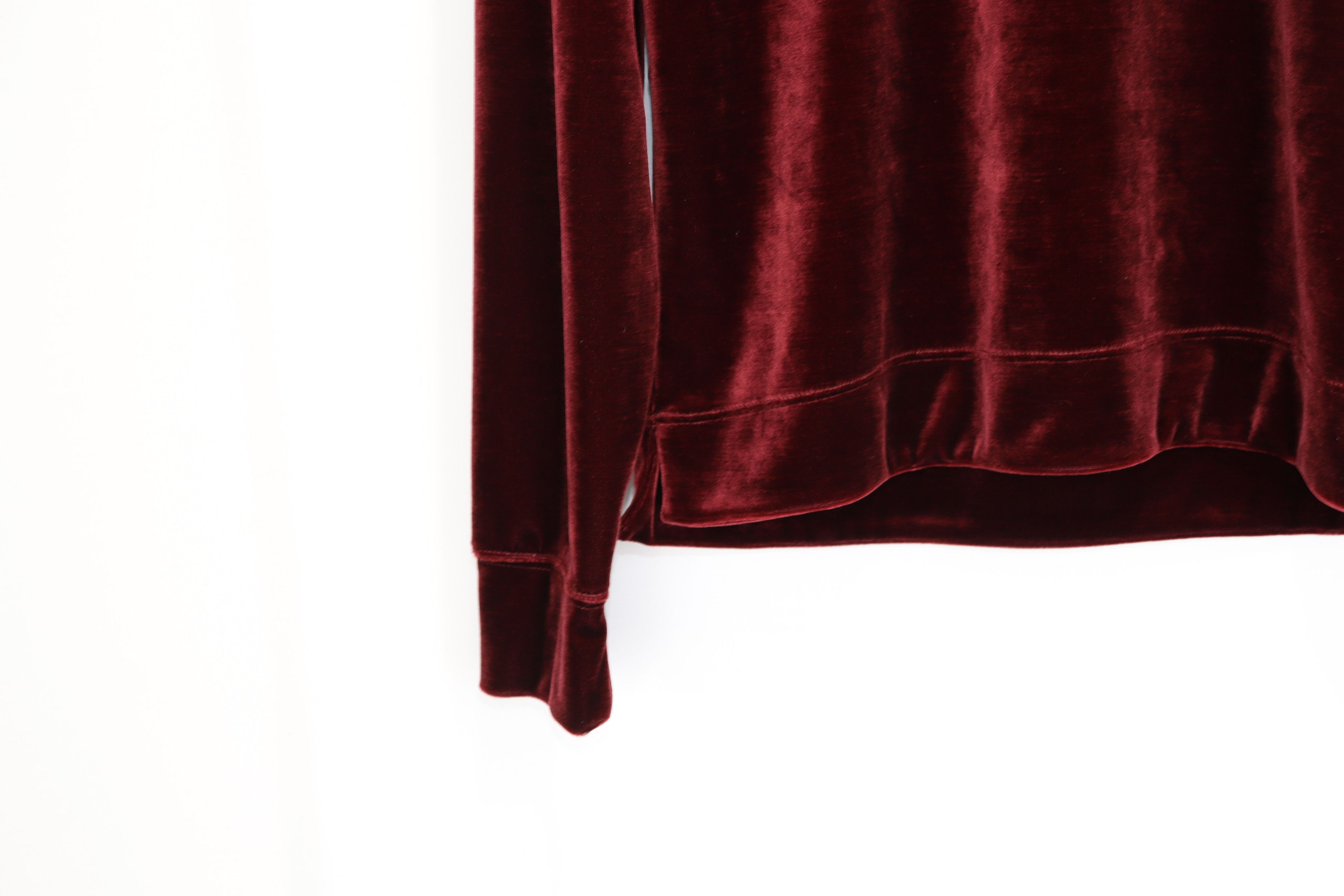 Tom Ford o1rshd1 Shimmer High Neck Sweatshirt in Red Size US M / EU 48-50 / 2 - 4 Thumbnail