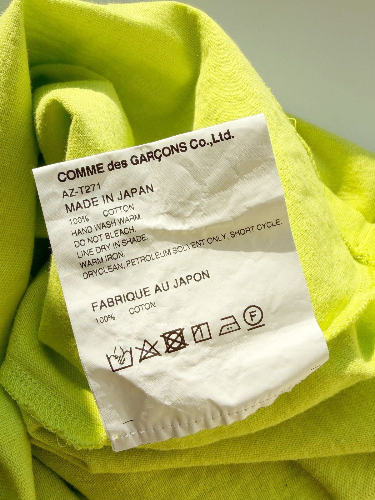 Comme des Garcons PLAY Comme des Garçons PLAY Women Green T-Shirt Heart Logo Size M Size M / US 6-8 / IT 42-44 - 10 Thumbnail