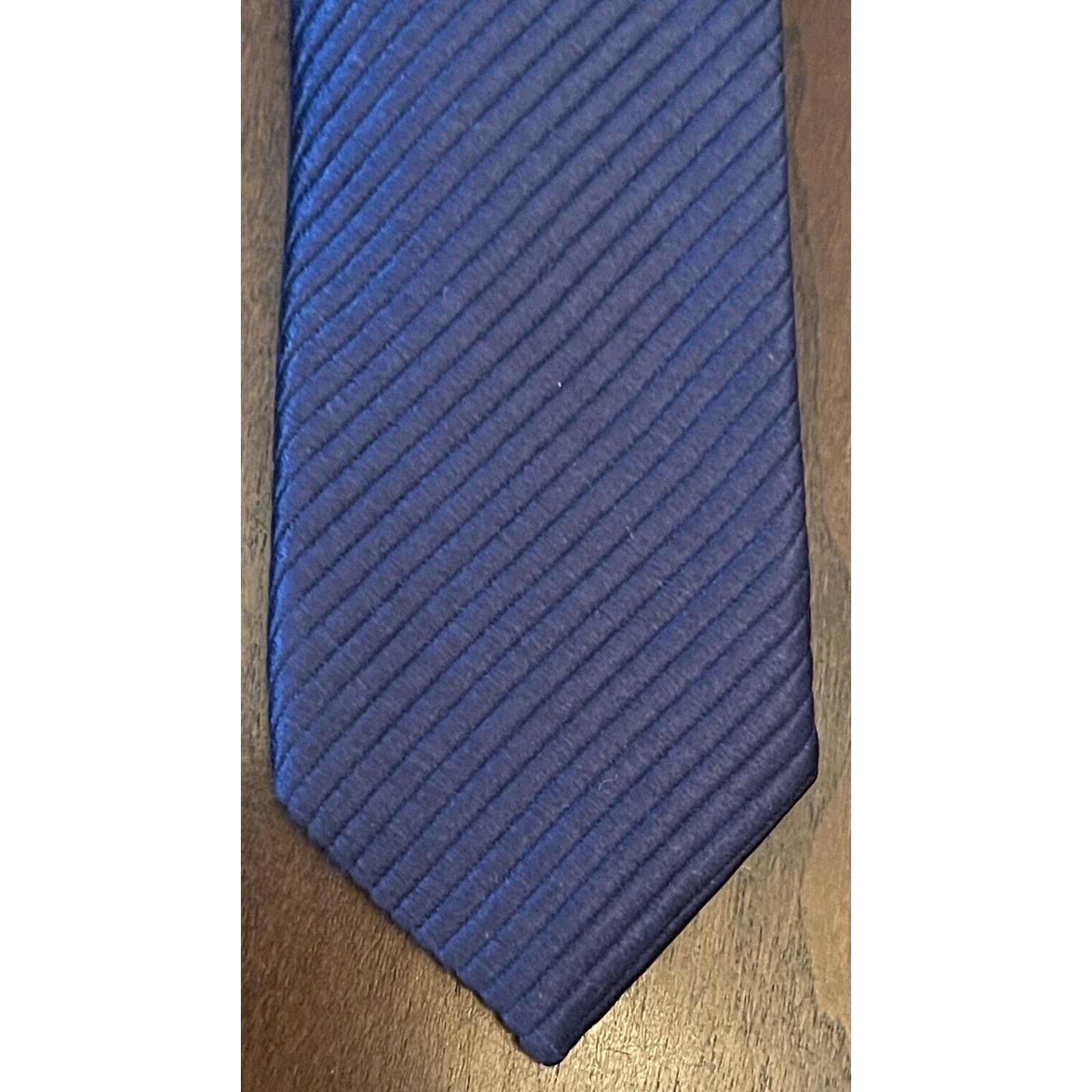 Tommy Hilfiger Tommy Hilfiger Burgundy Blue 100% Silk Made In China Size ONE SIZE - 6 Thumbnail