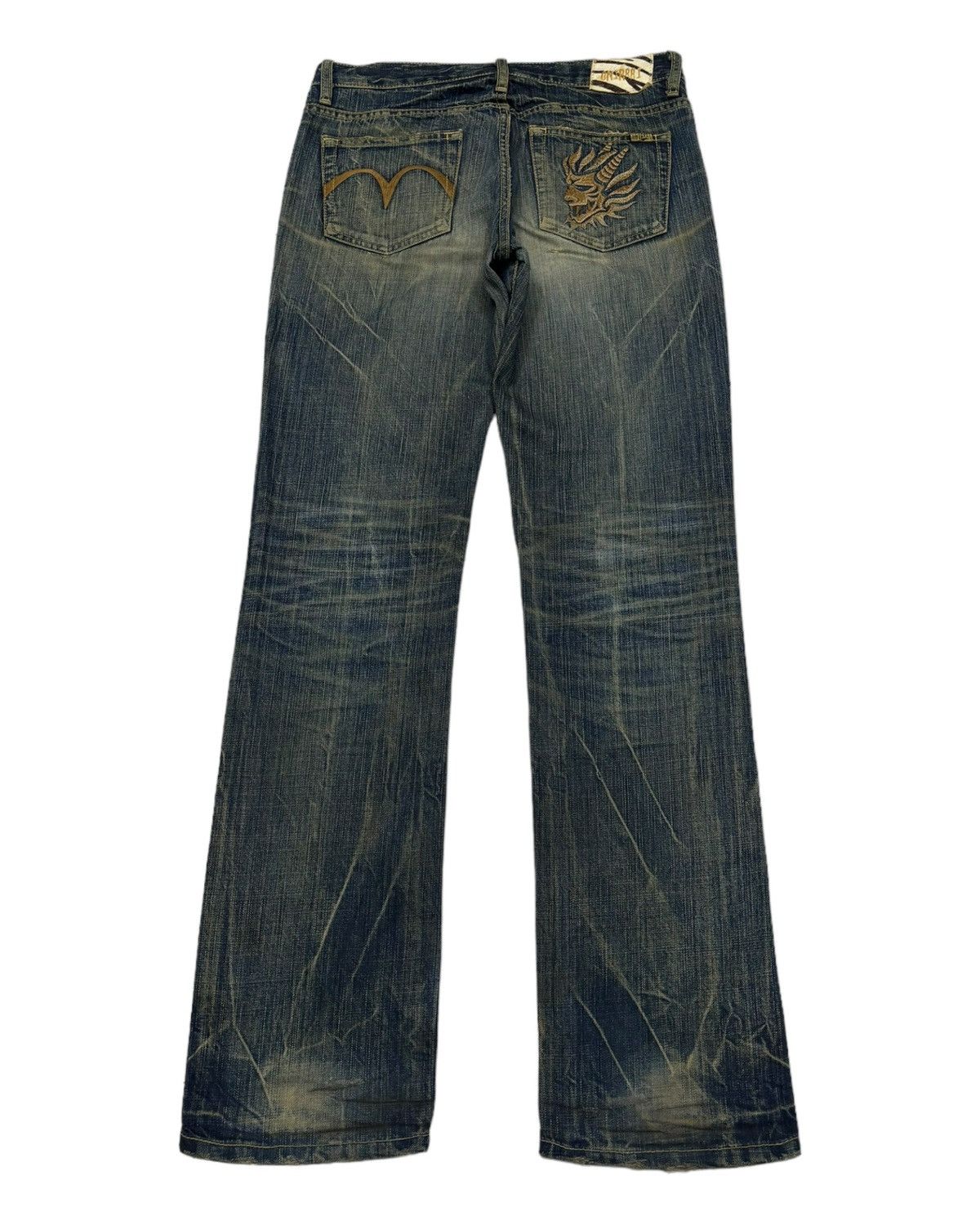 Japanese Brand RARE JAPANESE JEANS ART ONIARAI RUSTY CLAWMARK DENIM Size 30" / US 8 / IT 44 - 2 Thumbnail