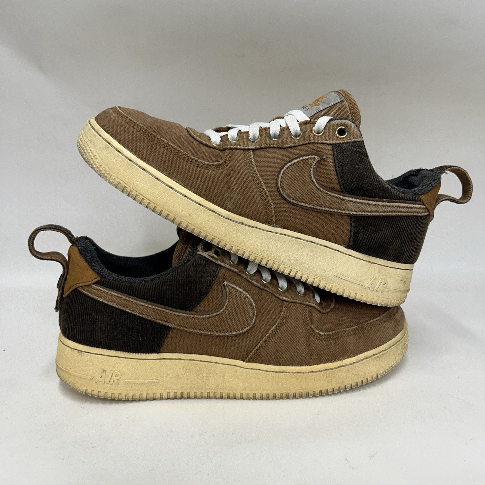 Nike Nike Air Force 1 Low Carhartt WIP “Ale Brown” AV4113-200 Size US 11 / EU 44 - 1 Thumbnail