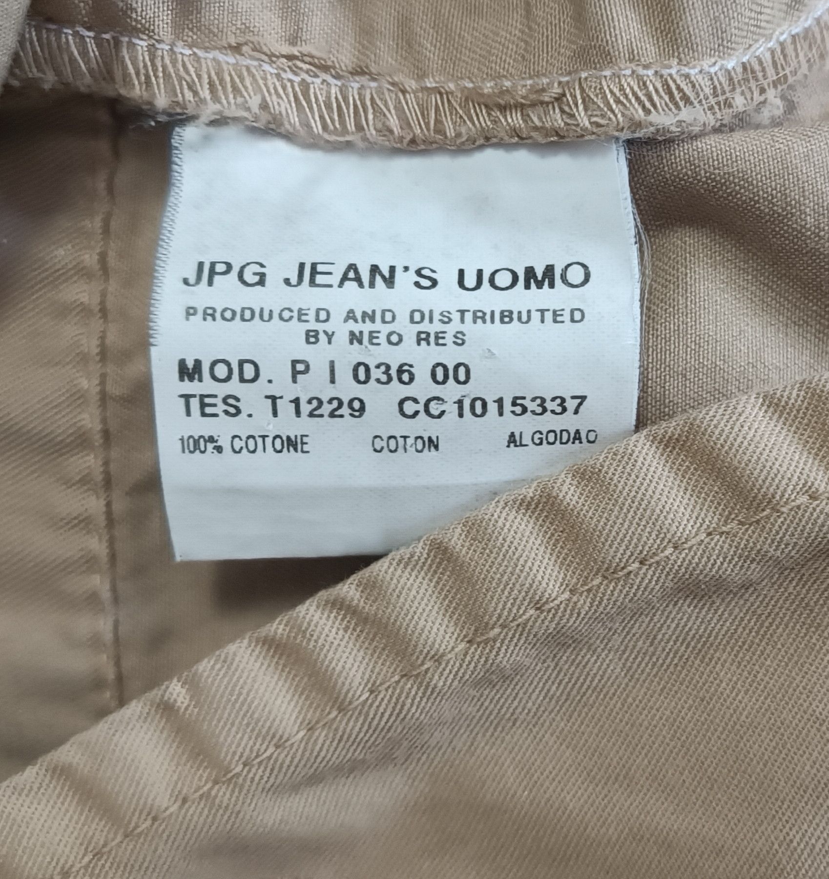Jean Paul Gaultier SS2003 - Parachute light beige jacket Size US M / EU 48-50 / 2 - 5 Thumbnail