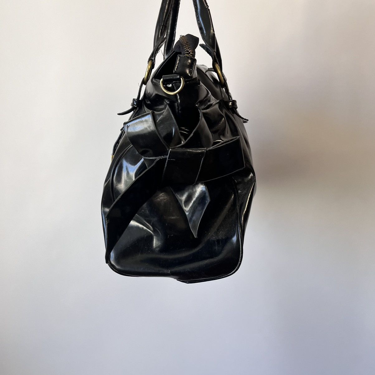 Miu Miu × Vintage Vintage Miu Miu Tote Bag Black Size ONE SIZE - 3 Thumbnail