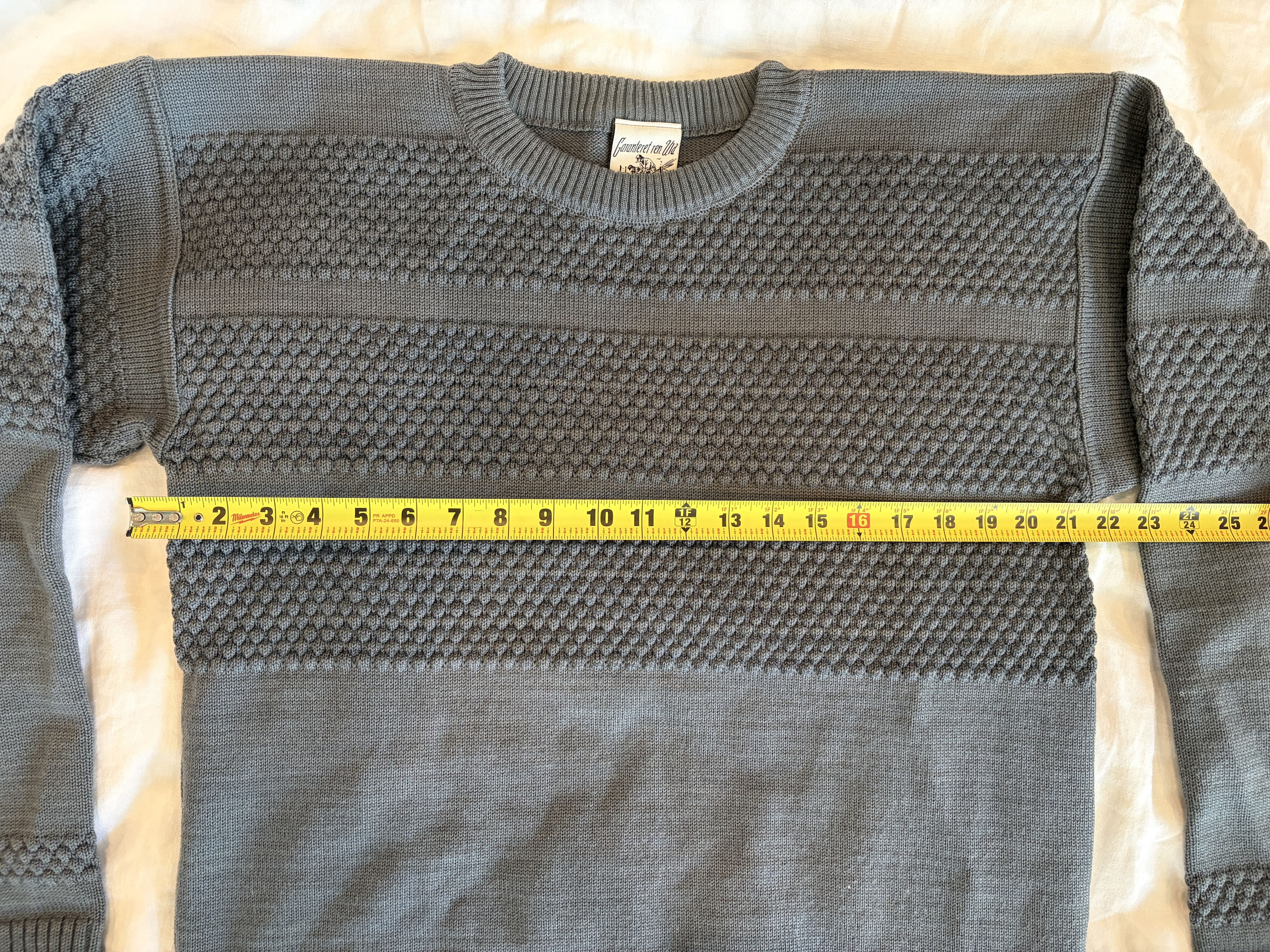 S.N.S. Herning S.N.S. Herning "Fisherman II" Bubble Knit - Storm Grey - 2XL Size US XXL / EU 58 / 5 - 7 Thumbnail