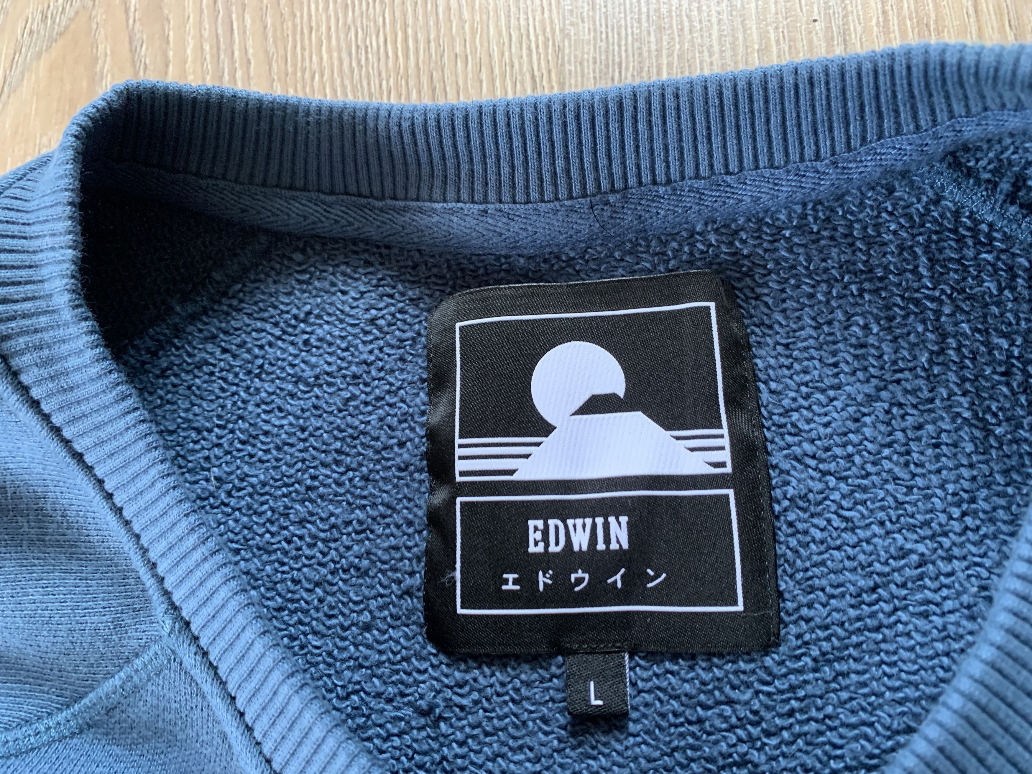 Edwin × Japanese Brand Edwin Cotton Sweatshirt Size US L / EU 52-54 / 3 - 7 Thumbnail