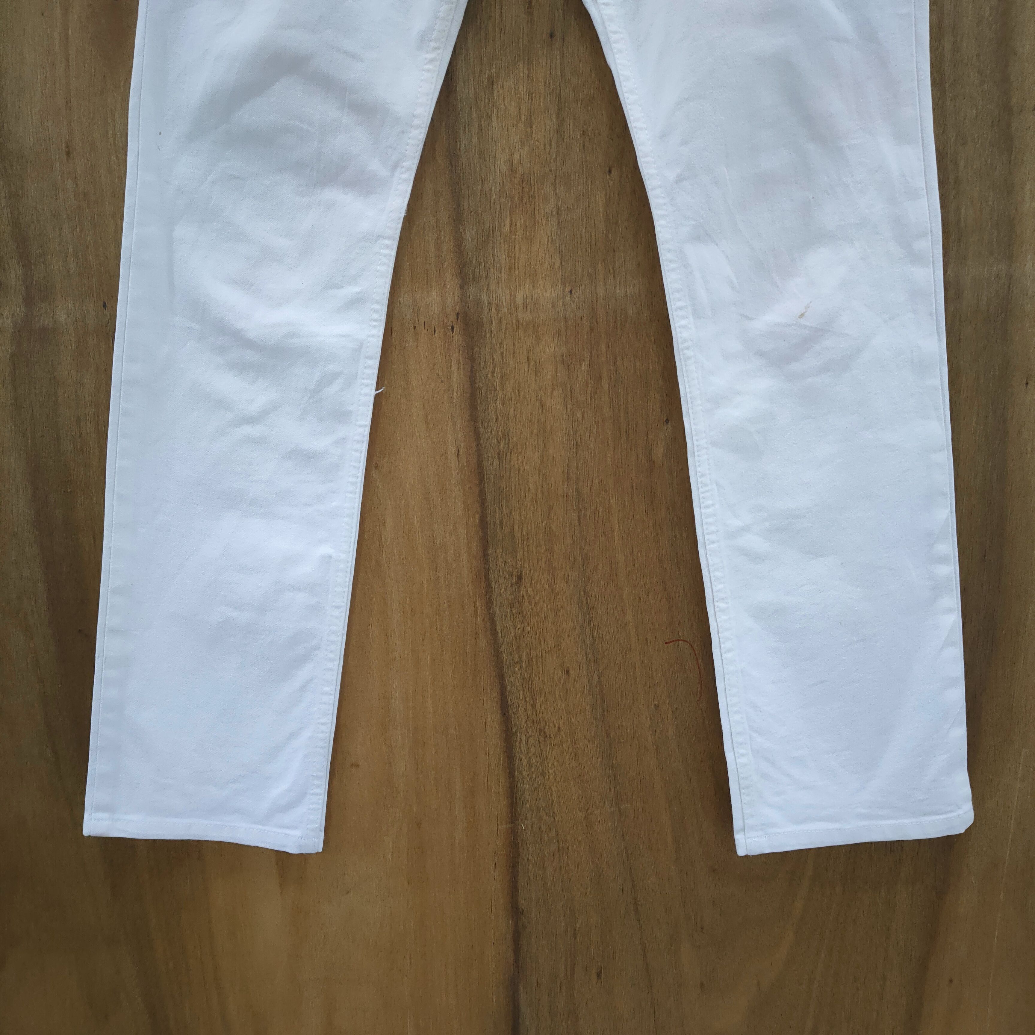 PPFM PPFM WHITE MULTIPOCKET JEAN DENIM PANTS Size US 30 / EU 46 - 3 Thumbnail