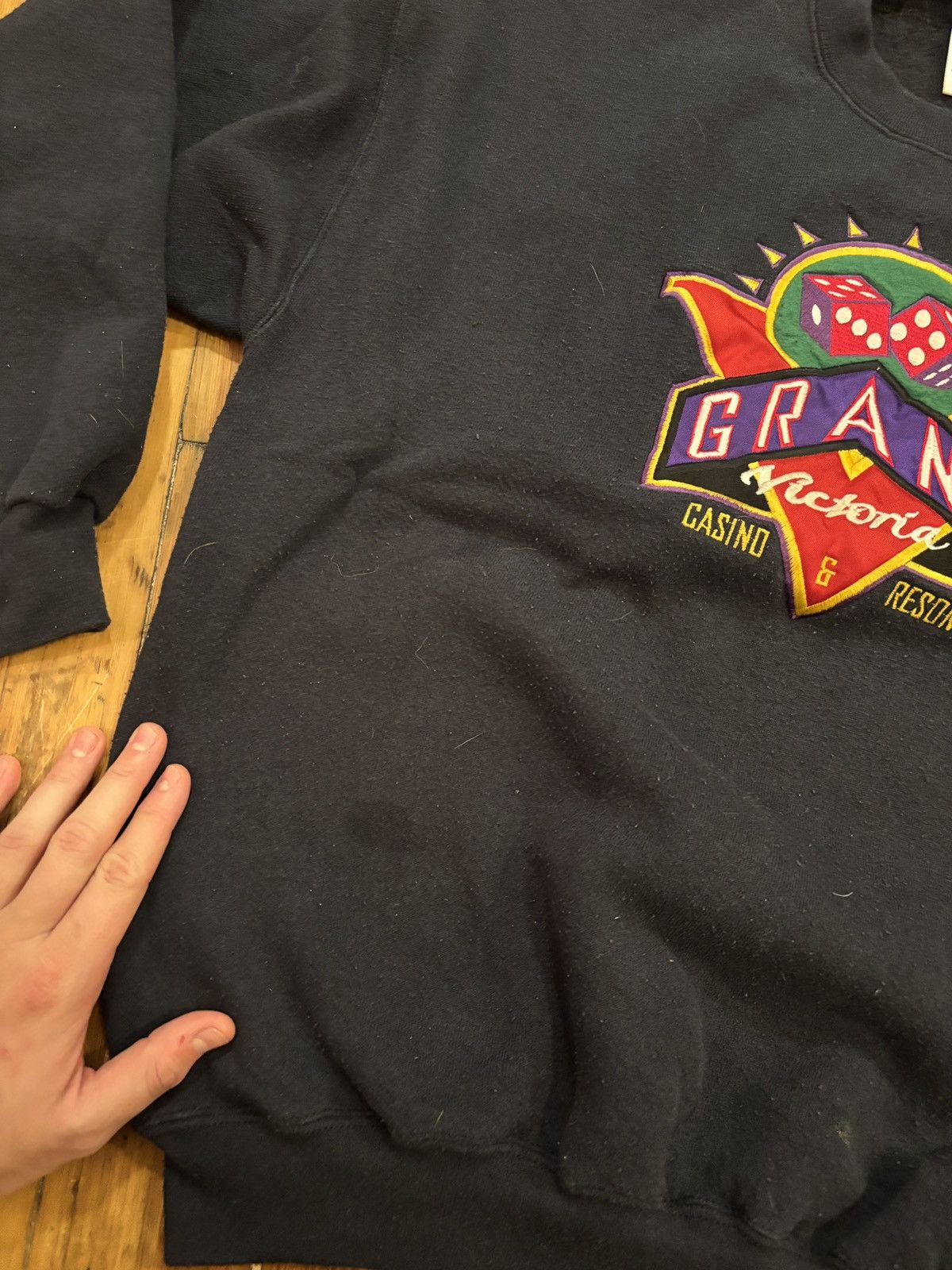 Vintage Vintage Casino crewneck- Vegas Size US L / EU 52-54 / 3 - 2 Thumbnail