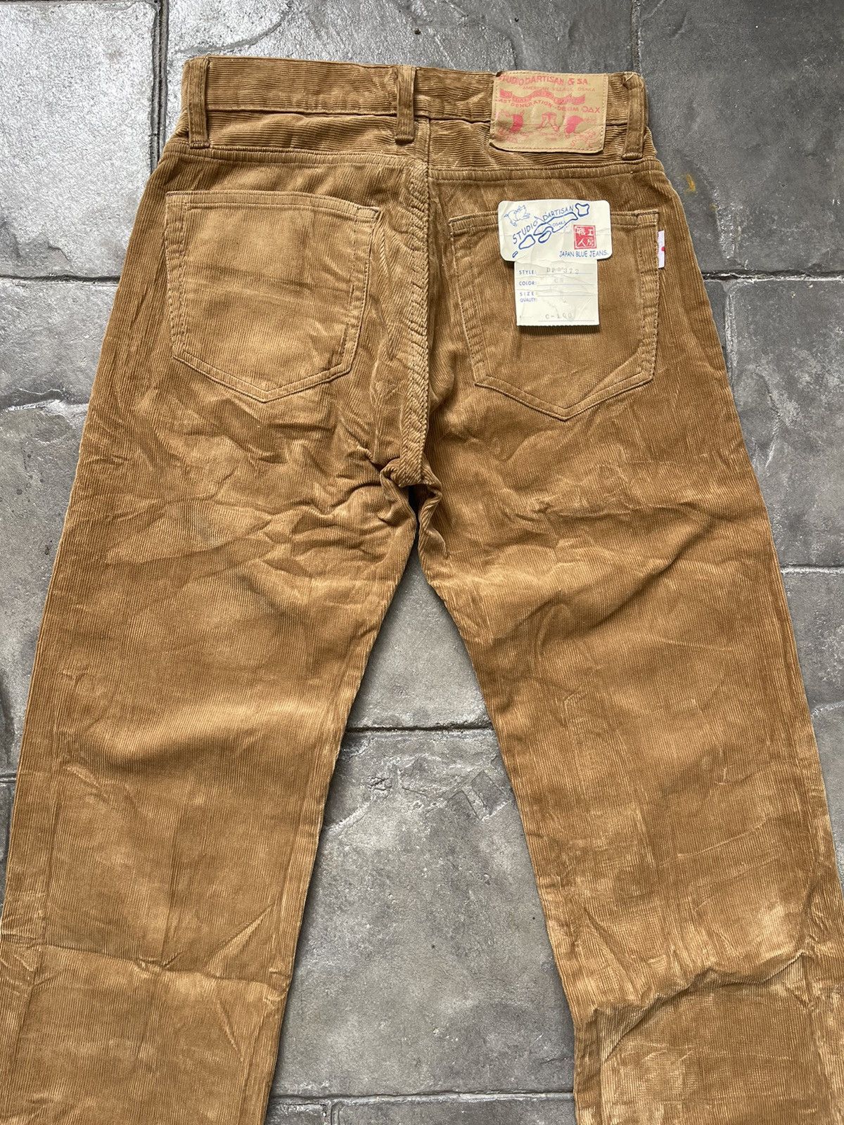 Studio D'Artisan JAPAN MADE Studio D’artisan X Japan Blue Jeans Corduroy Size US 26 / EU 42 - 2 Thumbnail