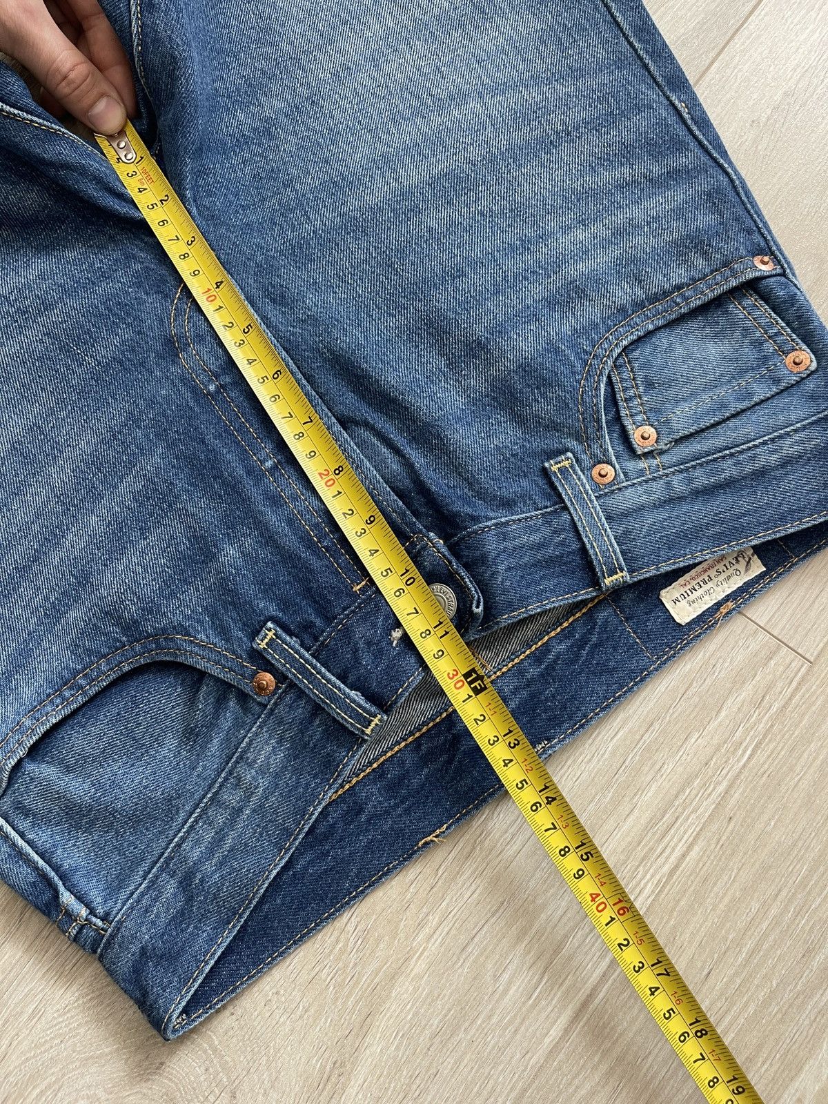 Levi's Levi’s jeans premium 501 Levis denim blue rare classic Size US 30 / EU 46 - 17 Thumbnail