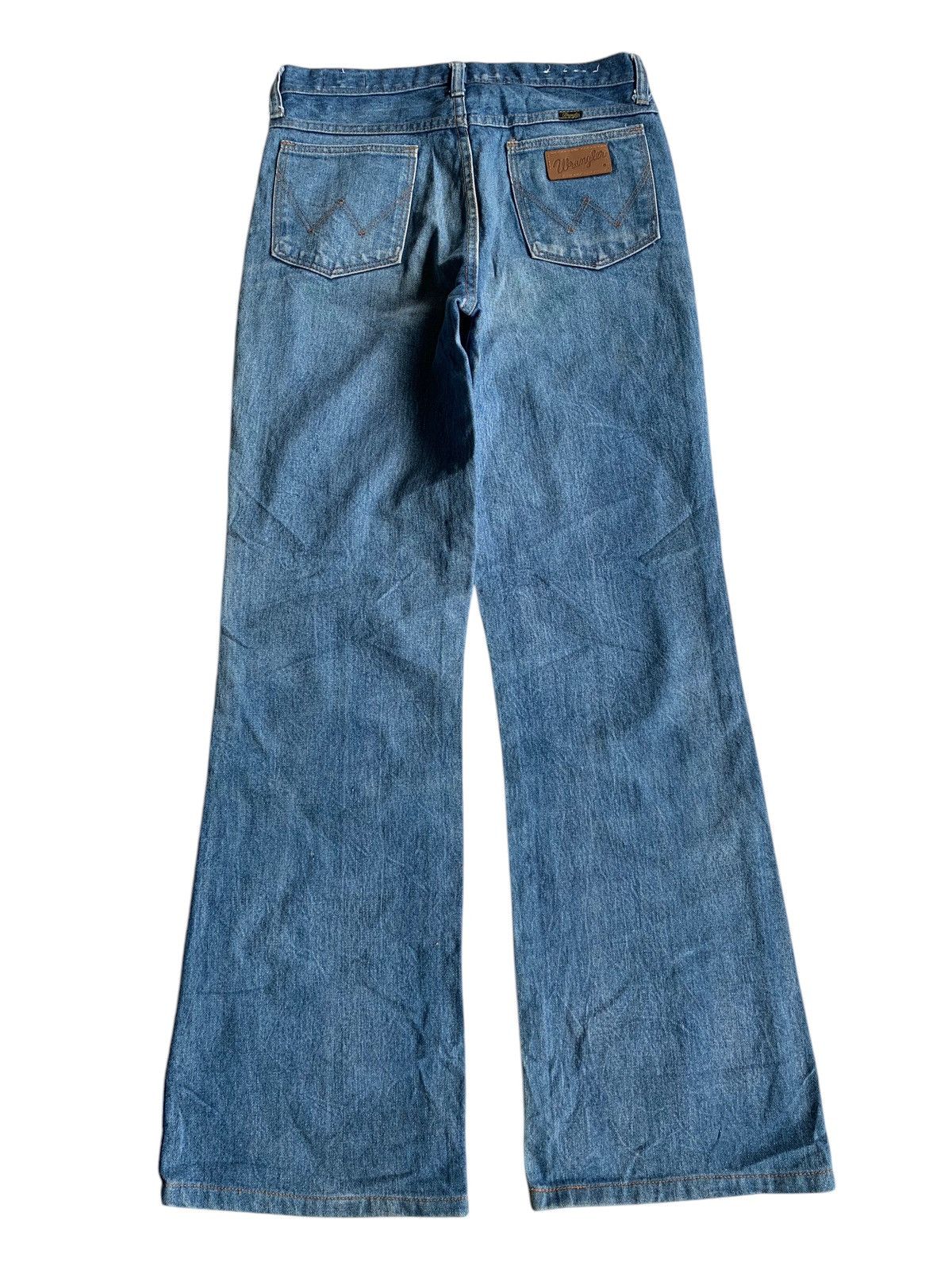 If Six Was Nine × Kapital × Wrangler VINTAGE FLARE WRANGLER JAPANESE PUNK STYLE DENIM JEANS🎌☠️ Size US 29 - 4 Thumbnail