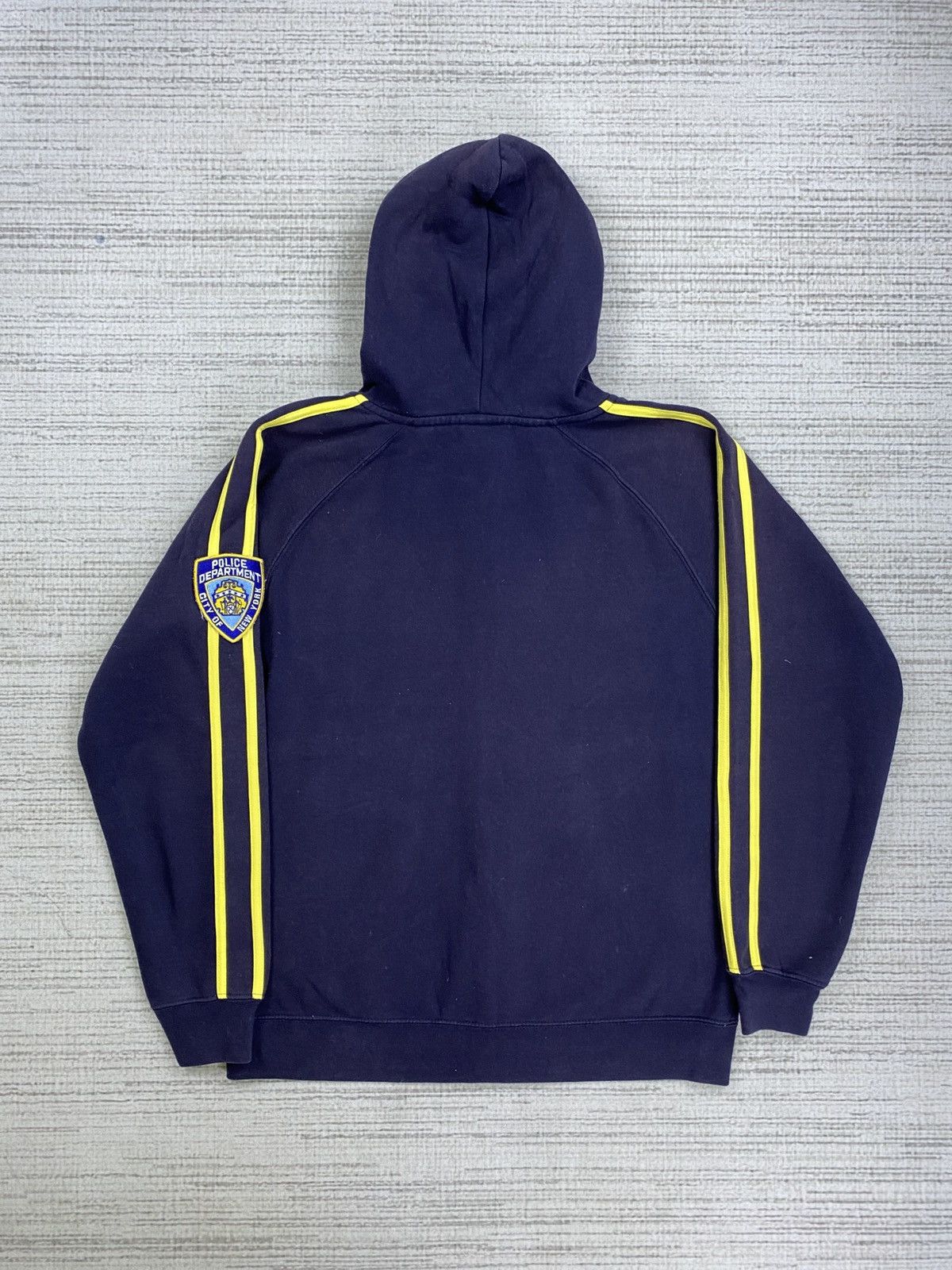 Japanese Brand × Vintage Vintage NYPD Spellout Embroidery Logo Hoodie Jacket Size US M / EU 48-50 / 2 - 2 Thumbnail