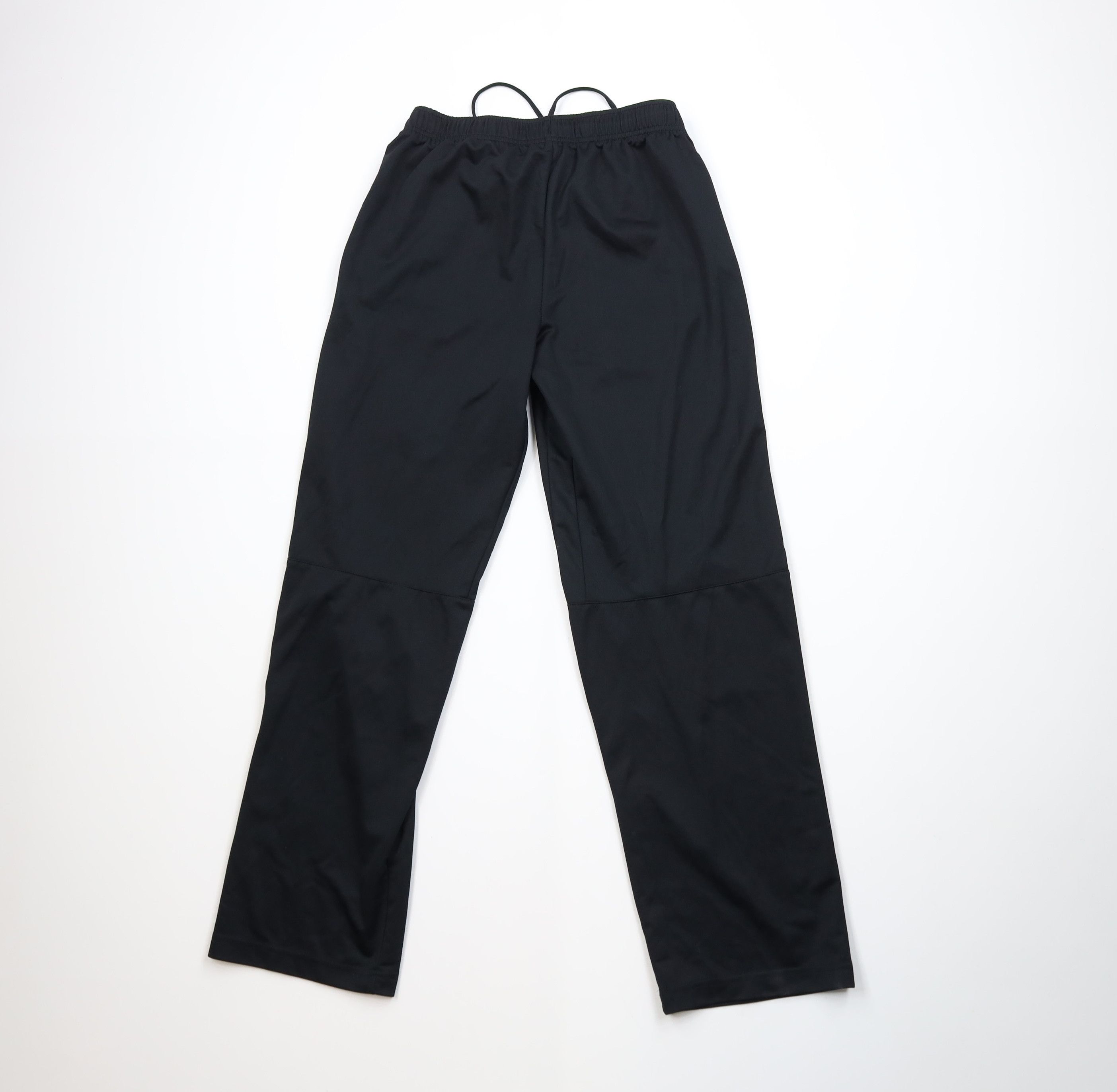 Nike Vintage Y2K Nike Scott Mini Swoosh Wide Leg Pants Black Knit Size US 34 / EU 50 - 9 Thumbnail
