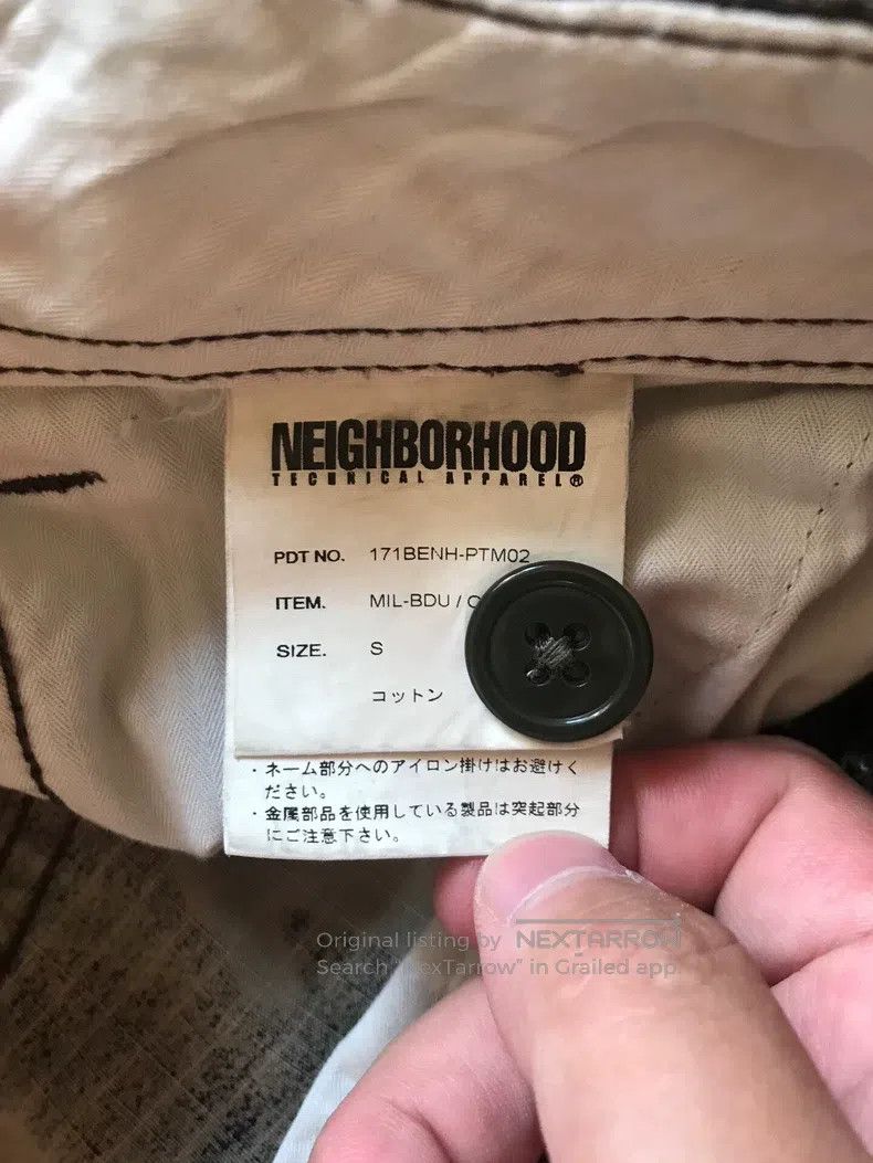 Neighborhood Neighborhood size S Camouflage Shorts Military Pants Size US 27 - 3 Thumbnail