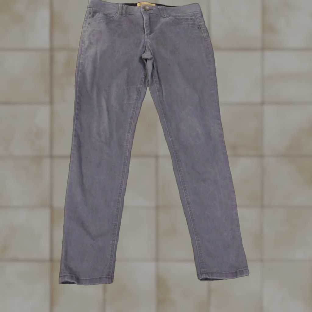 Vintage Democracy Jeans Women's Straight Jeans 8 Blue Cotton Denim Stretch Waist 31 in Inseam 28 in Zipper Regular Rise Mid Vintage No Size 24" / US 00 / IT 34 - 1 Thumbnail