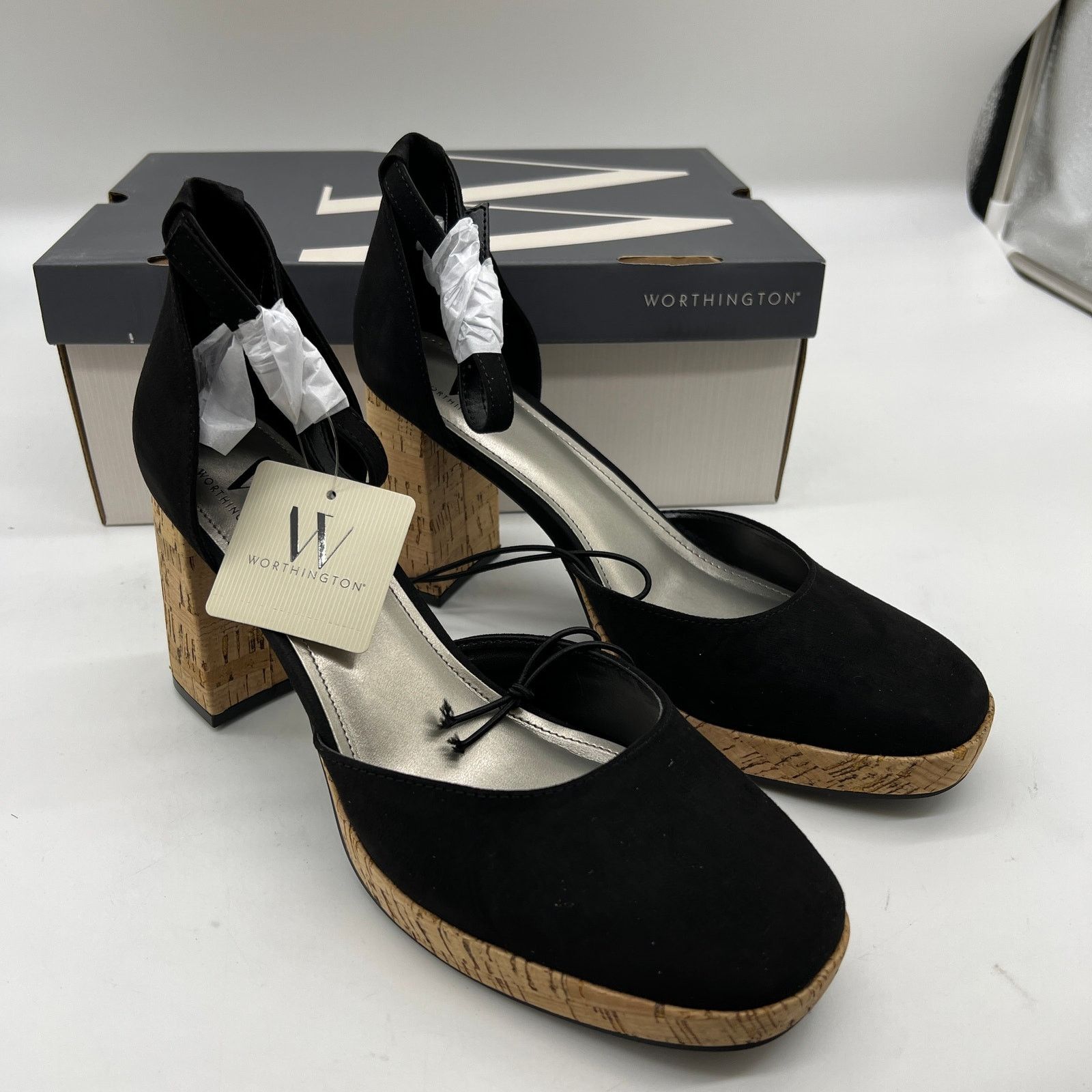 Other Worthington Womens Panama Block Heel Pumps 9 Size US 9 / IT 39 - 1 Thumbnail