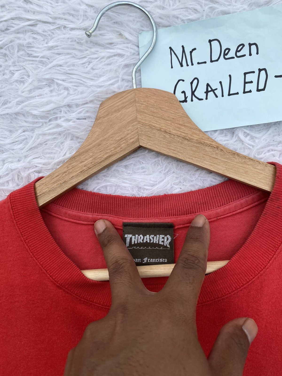 Thrasher Vintage Y2K Thrasher T Shirt Skateboarding Crewneck Tees Size US M / EU 48-50 / 2 - 11 Thumbnail
