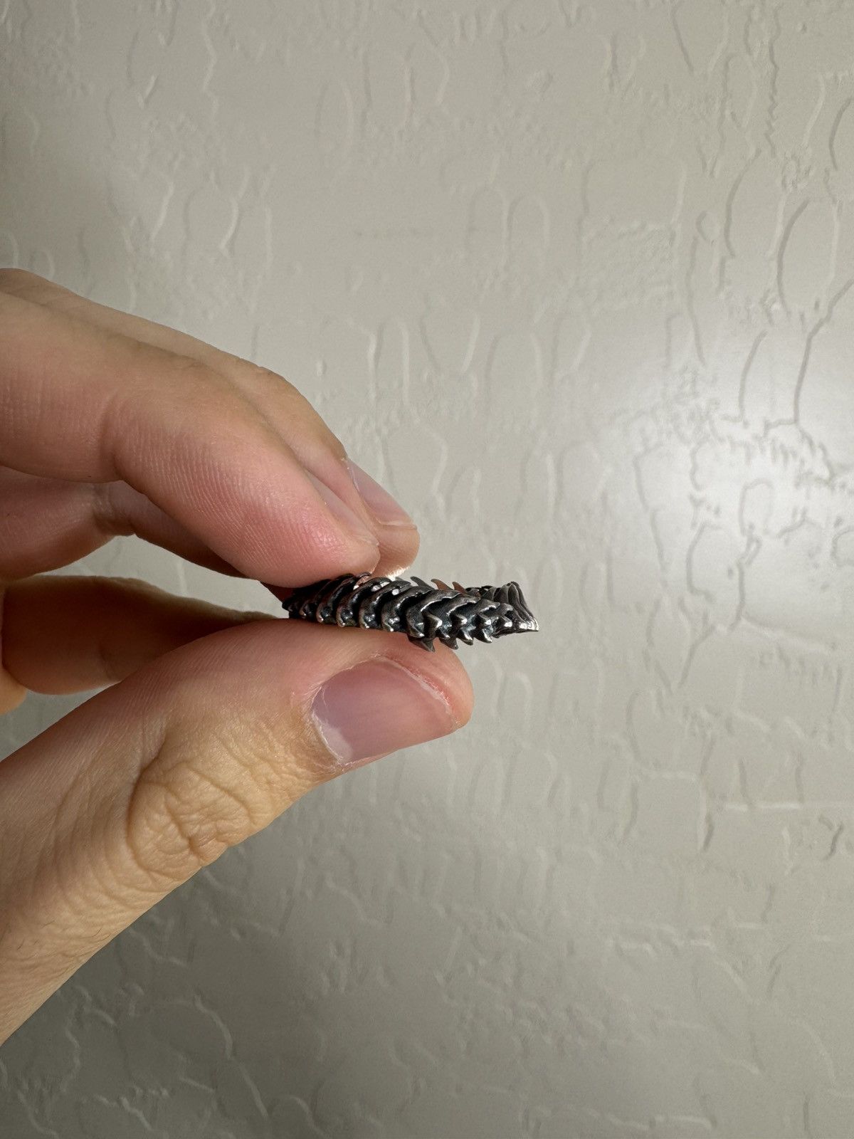 Other Vertebrae Ring Size 11 (.925 Silver) Size ONE SIZE - 1 Thumbnail