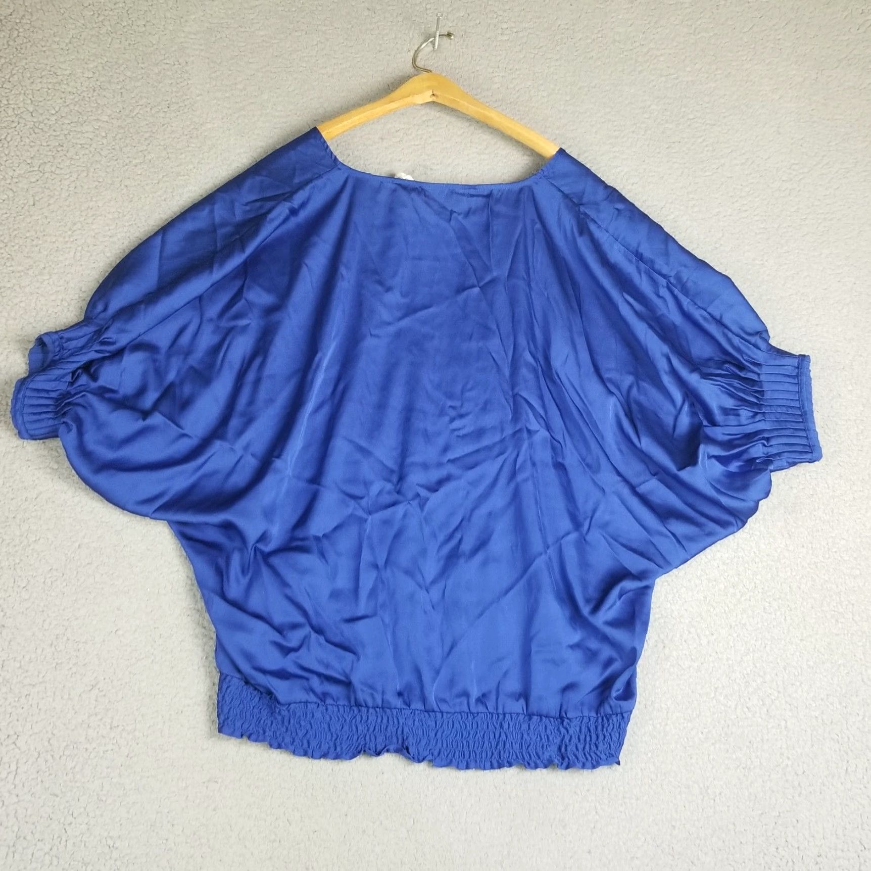 Coldwater Creek Coldwater Creek Top Medium 12 Blue Dolman Sleeve Pullover Blouson NWT 9 Size M / US 6-8 / IT 42-44 - 7 Thumbnail