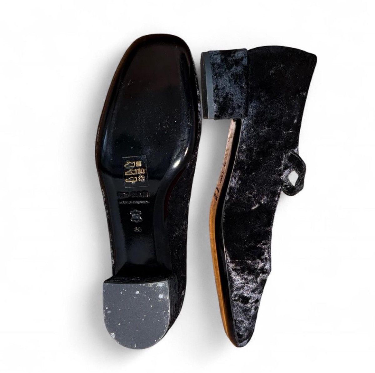 By Far By Far black velvet flats Size US 8 / IT 38 - 5 Thumbnail