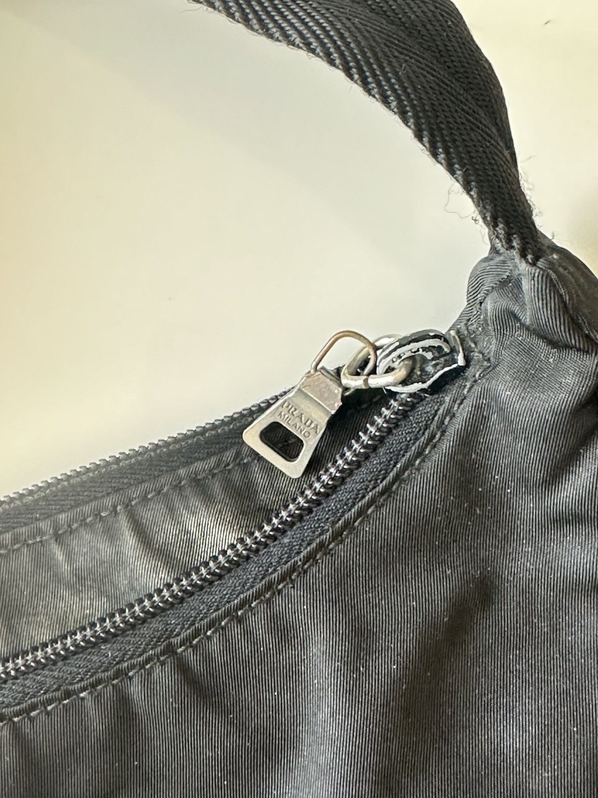 Prada Black Nylon Prada Handbag Size ONE SIZE - 4 Thumbnail