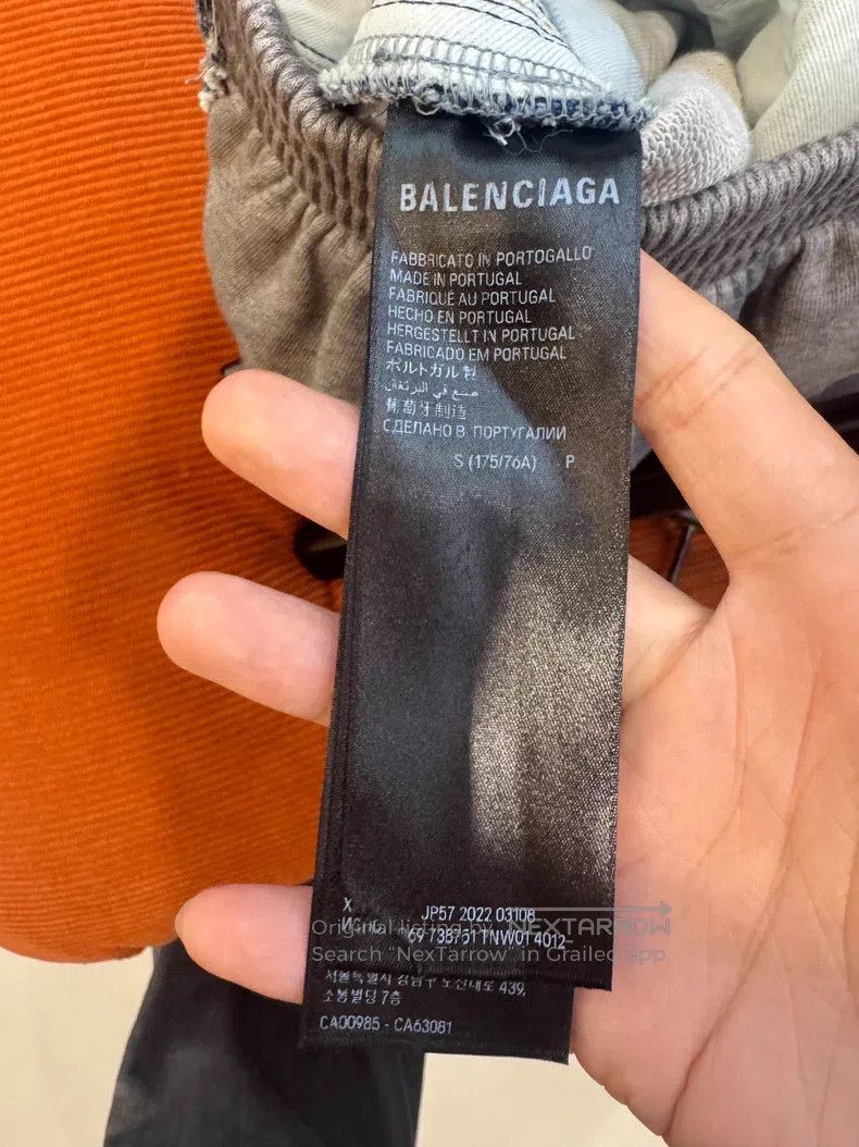 Balenciaga Balenciaga size S Patchwork Button Straight Denim Pants Size US 27 - 4 Thumbnail