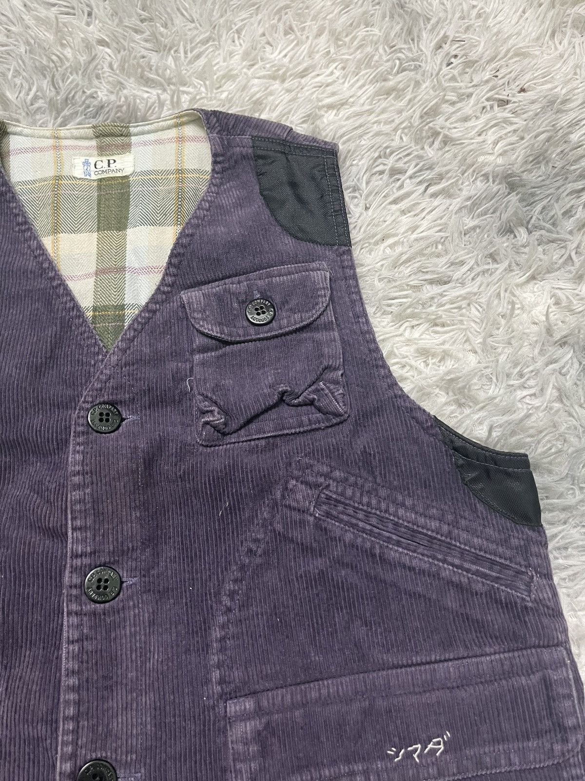 C.P. Company 90s CP COMPANY CORDUROY VEST RARE COLOUR Size S / US 4 / IT 40 - 8 Thumbnail