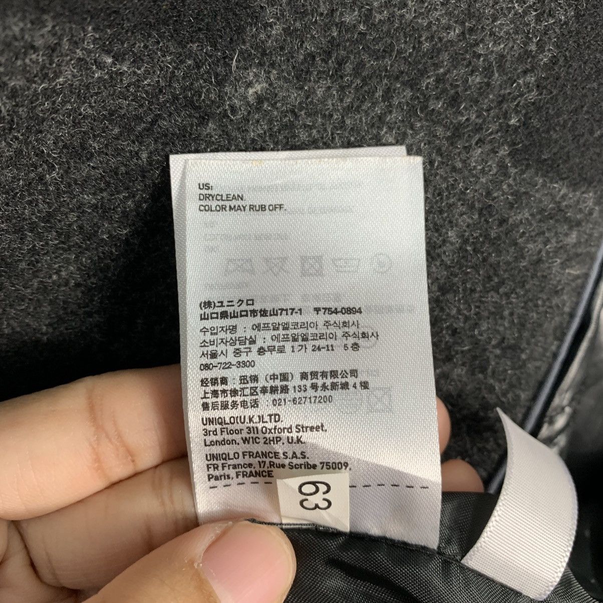 Japanese Brand Uniqlo Wool Collection Tartan Double Breasted Jacket Size US L / EU 52-54 / 3 - 18 Thumbnail