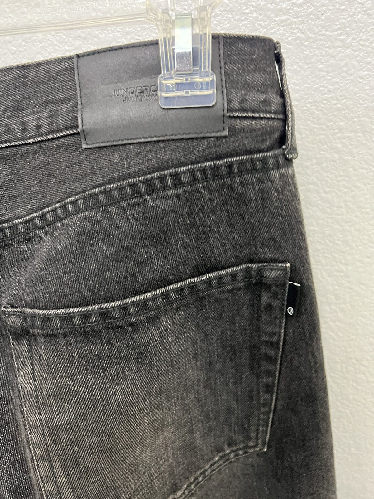 Undercover Bead-Embellished Paint Splatter Denim Size US 34 / EU 50 - 6 Thumbnail