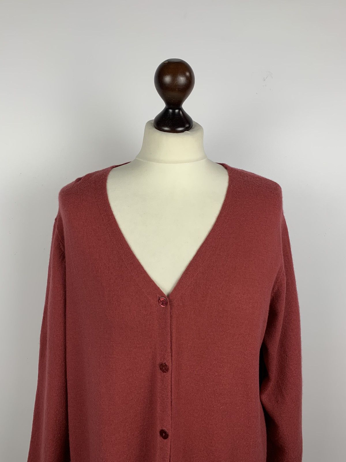Gudrun Sjoden Gudrun Sjoden Wool Long Cardigan Button Up Size XL Colorful Size XL / US 12-14 / IT 48-50 - 2 Thumbnail