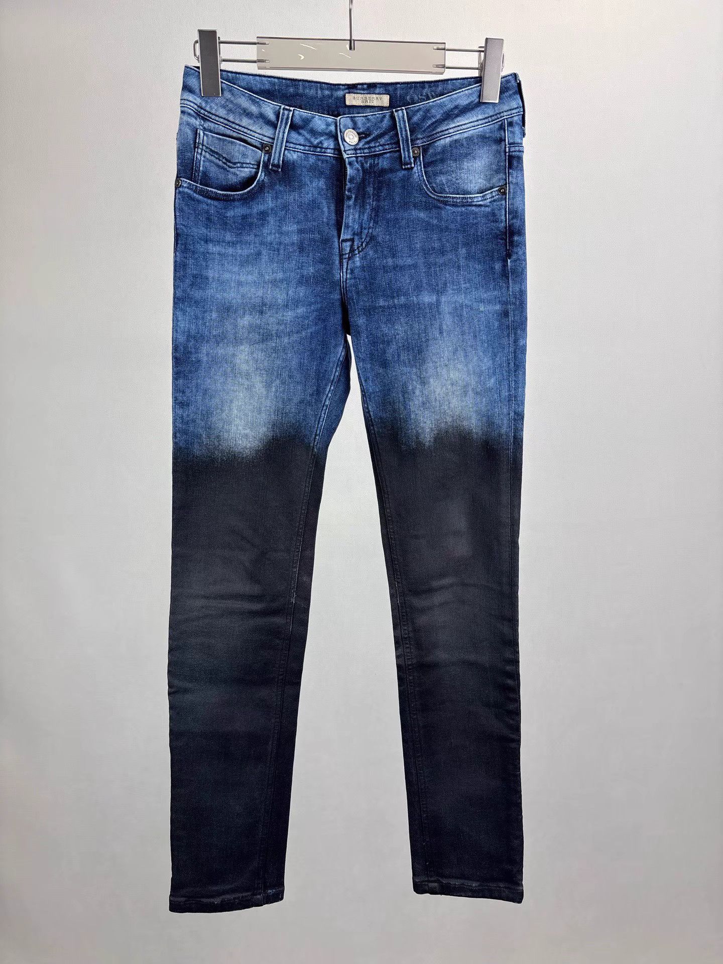 Burberry BURBERRY Color-block Jeans K1 Size US 27 - 1 Thumbnail