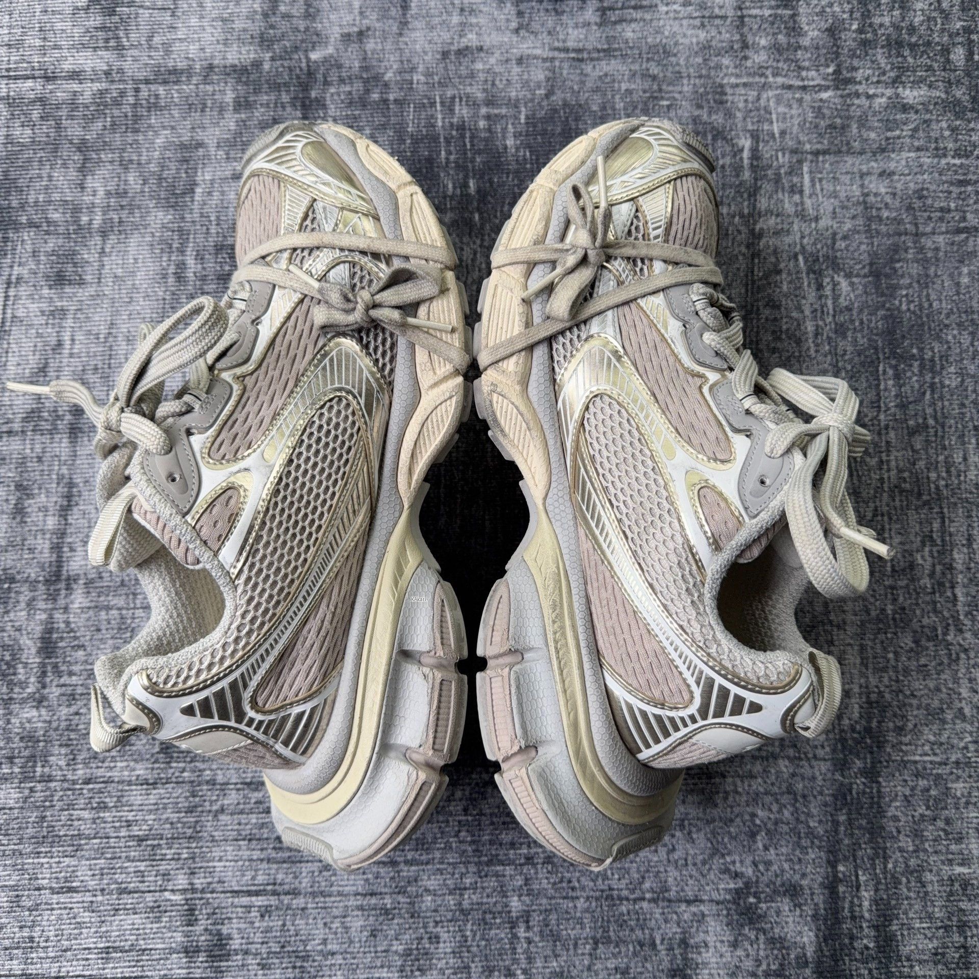 Balenciaga Balenciaga 3XL Champagne Gold Shoes Size US 9 / EU 42 - 4 Thumbnail