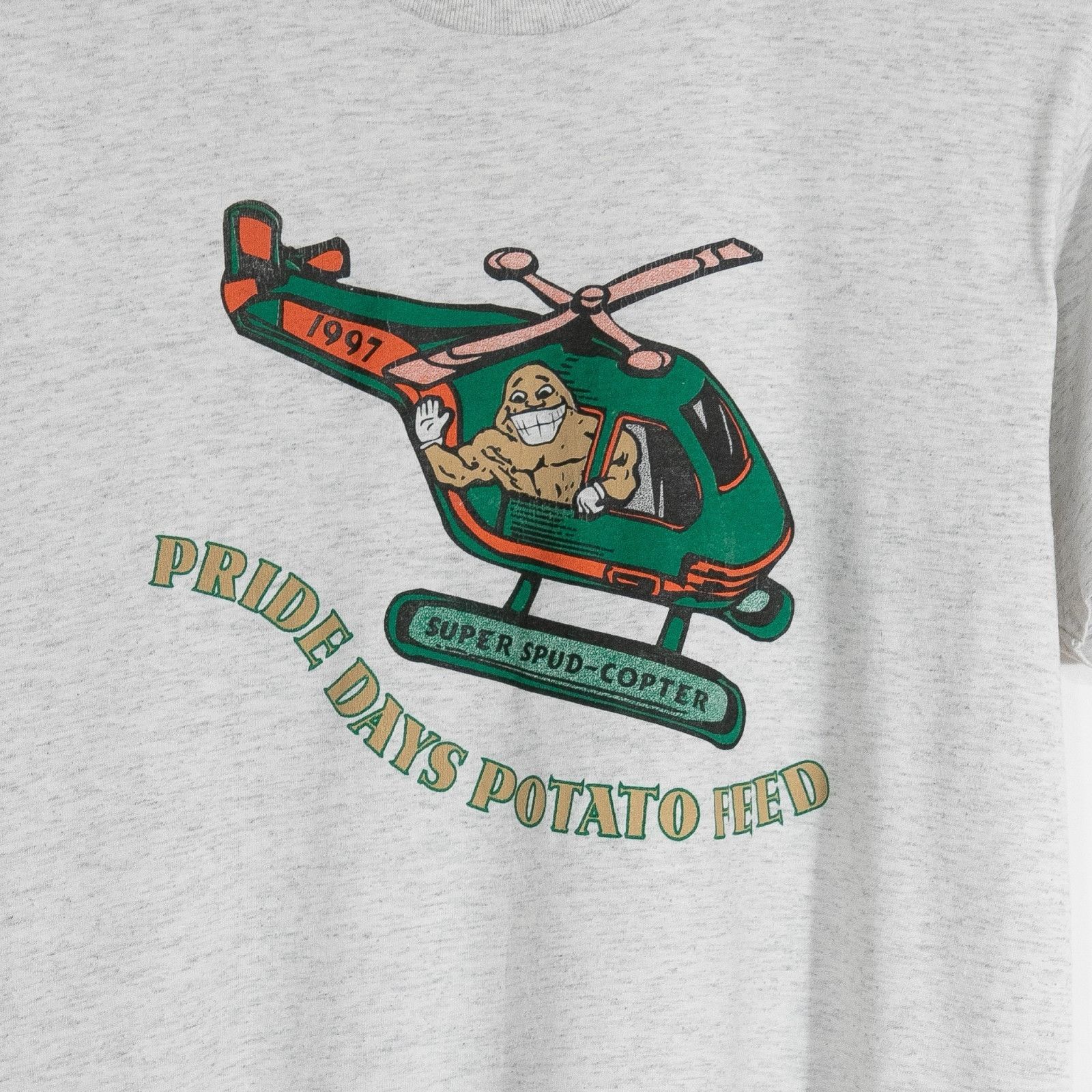 Vintage Vintage 90s Pride Days Potato Feed T Shirt M - Single Stitch Size US M / EU 48-50 / 2 - 3 Thumbnail