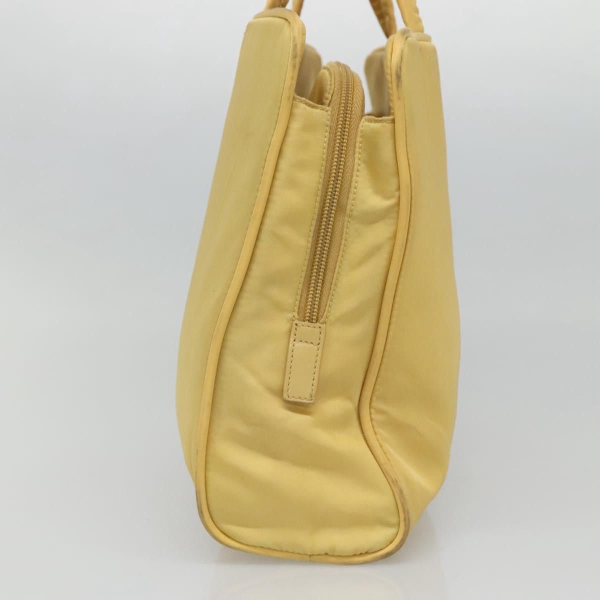 Prada PRADA Hand Bag Nylon Yellow Silver Size ONE SIZE - 5 Thumbnail