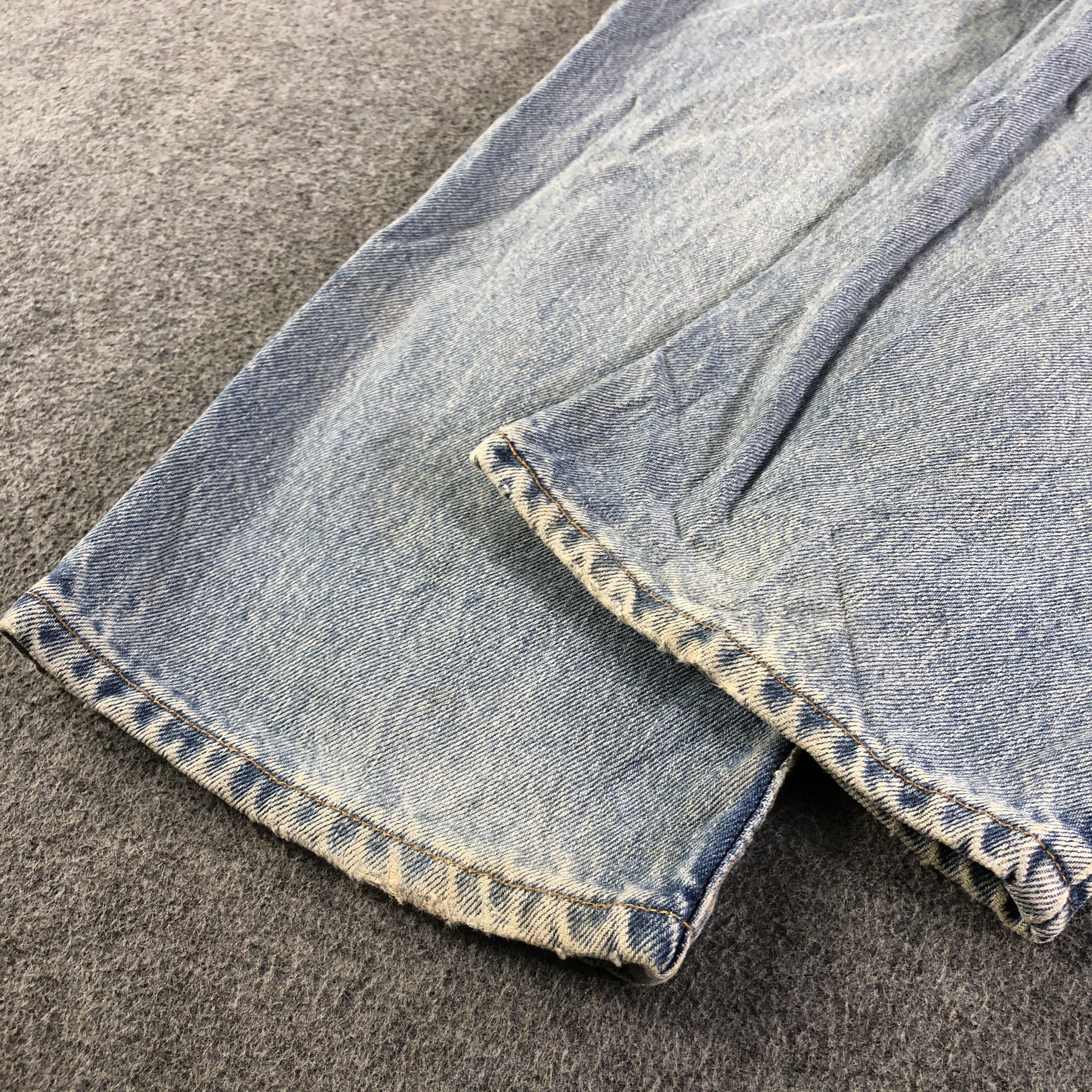 Levi's Vintage 90s Blue Wash Levis 550 Jeans-J3154 Size US 39 - 6 Thumbnail