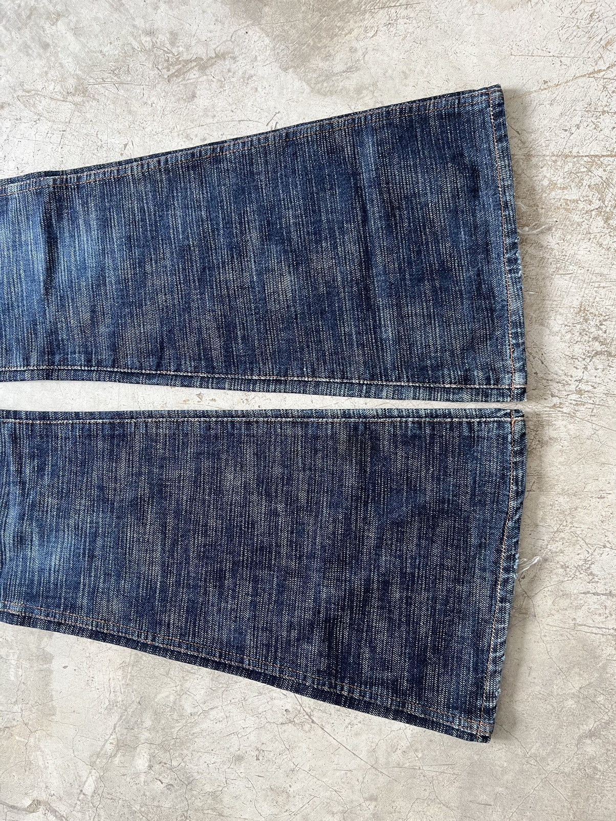 Japanese Brand Vintage Ever Blue Flared Jeans Like Hysteric Jeans Size US 29 - 9 Thumbnail