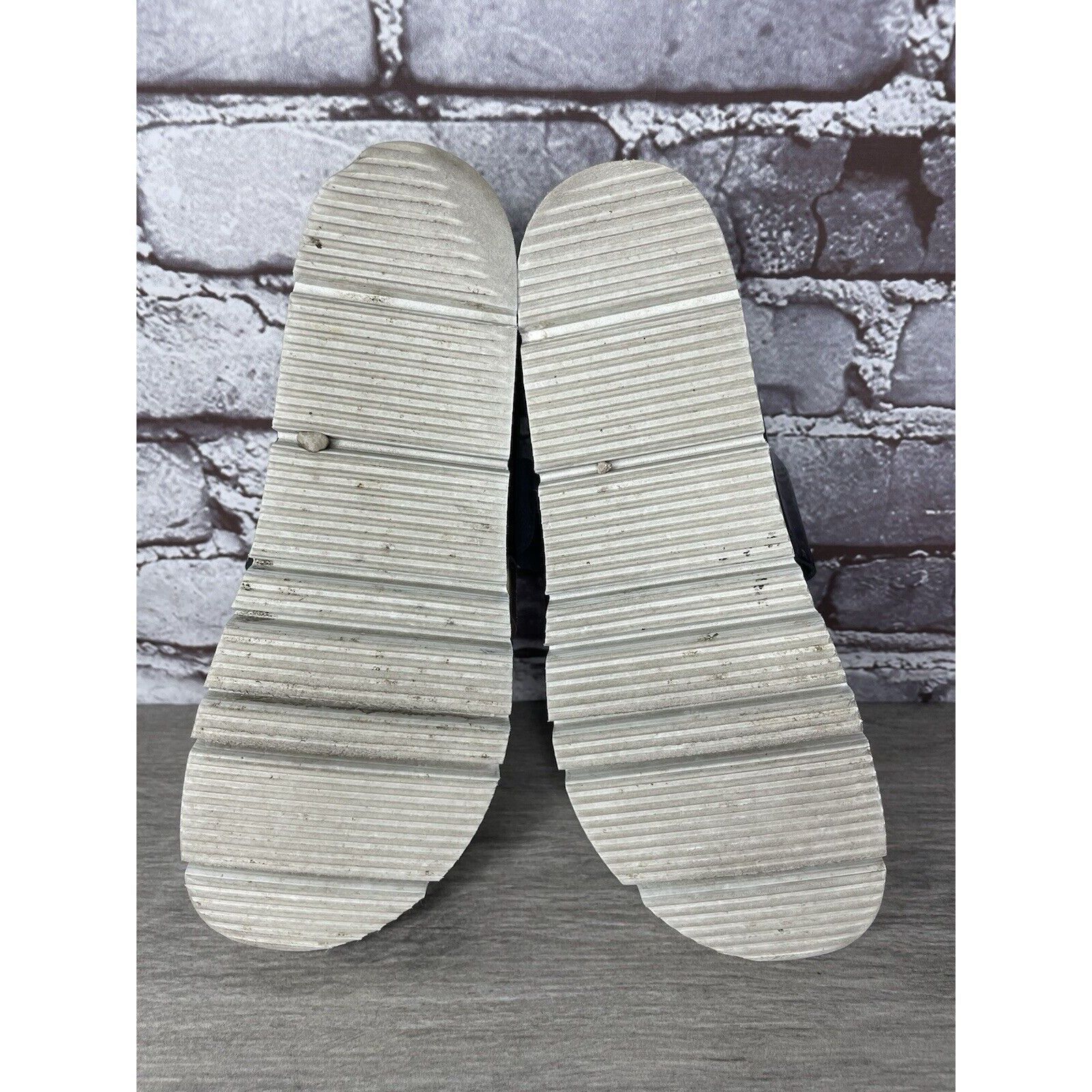 Mephisto Mephisto Silver Leather Black Patent Toe Strap Cork Wedge Sa Size US 8 / IT 38 - 10 Thumbnail
