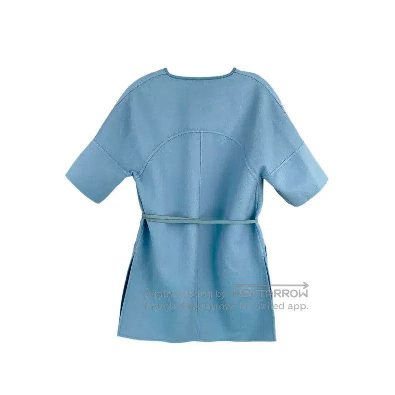 Loro Piana Loro Piana Blue Two-Sided Short Sleeve Jacket Size S / US 4 / IT 40 - 3 Thumbnail