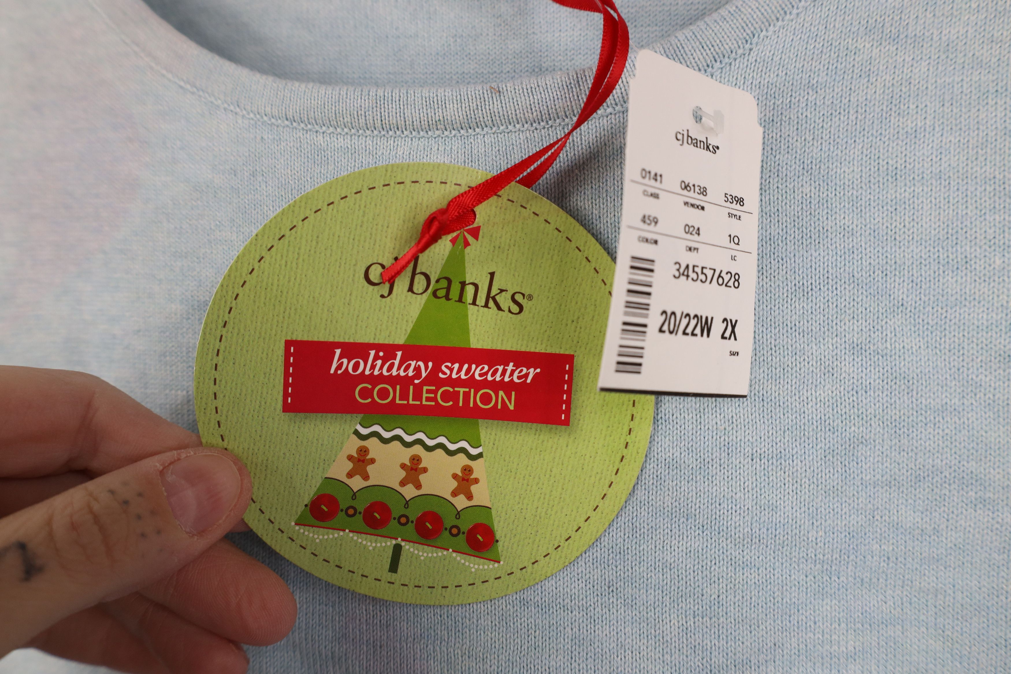 Vintage Deadstock Vintage 90s Christmas Mitten Beanie Sweater Vest Size XXL / US 16-18 / IT 52-54 - 4 Thumbnail