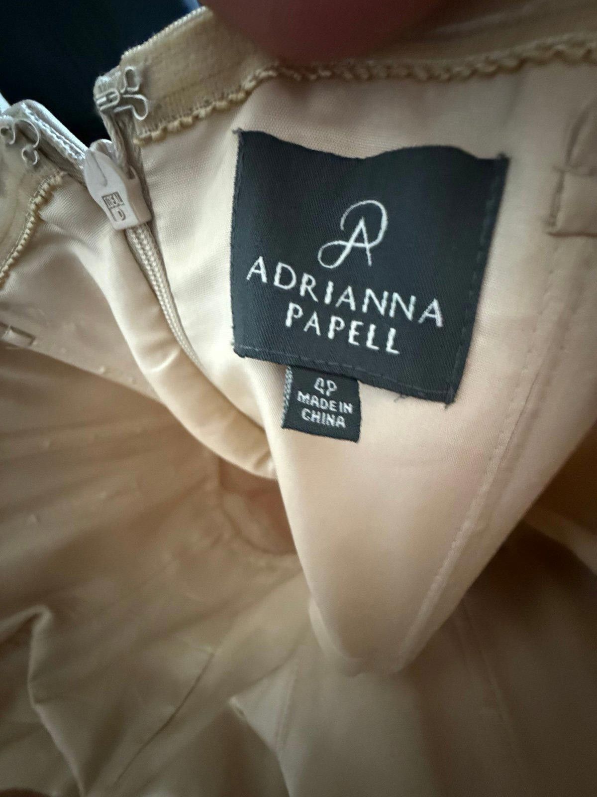 Other Adrianna Papell Strapless Satin Dress Size 4P Size S / US 4 / IT 40 - 3 Thumbnail
