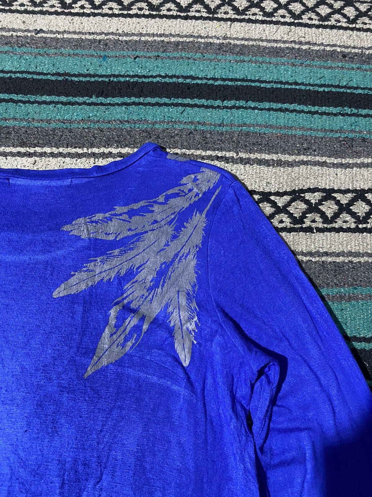 If Six Was Nine 2000s Ghost of Harlem - Reconstructed Vkei Shirt Size US M / EU 48-50 / 2 - 9 Thumbnail