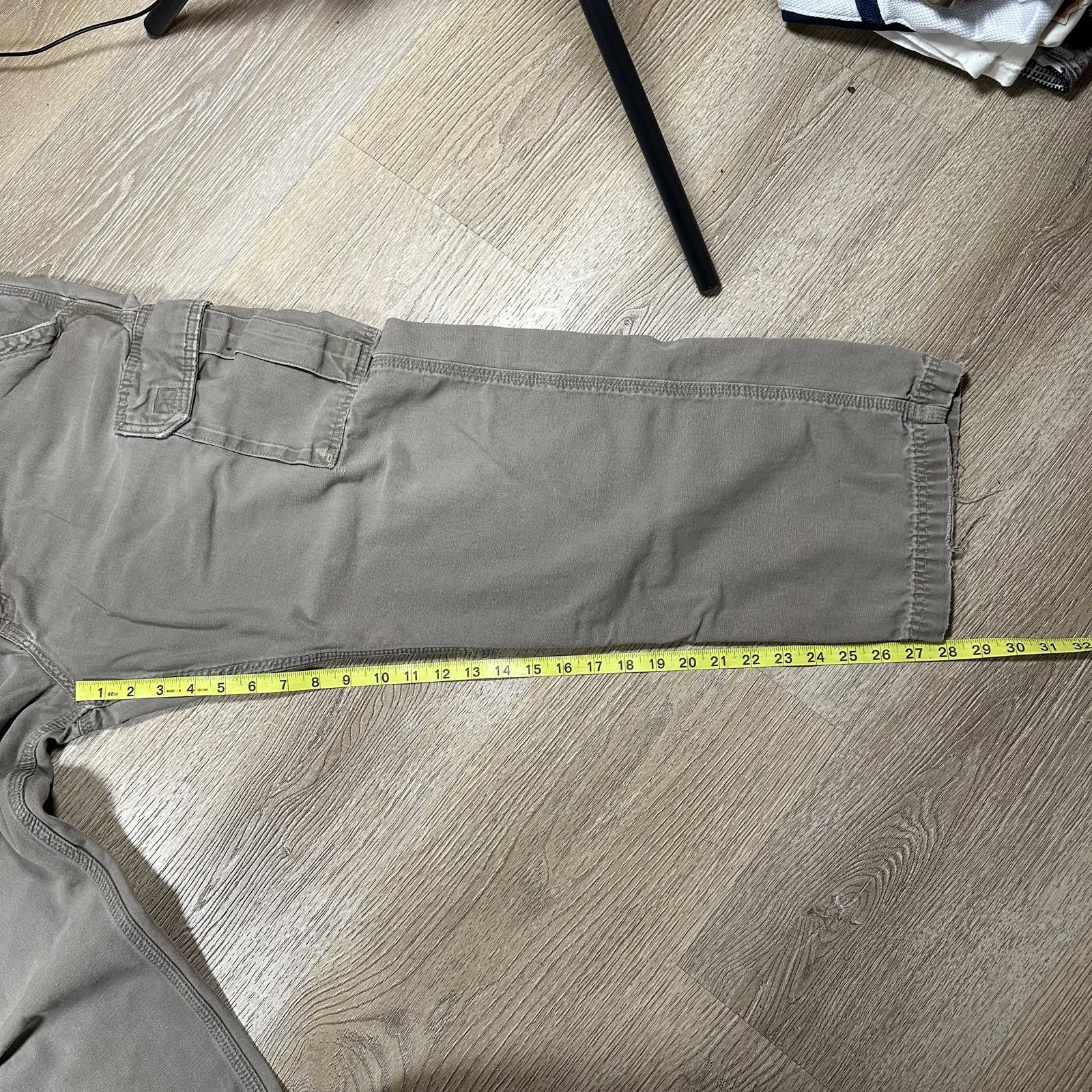 Carhartt Vintage Carhartt Cargo B182 MUS 38x30 Pants Utility Beige Size US 38 / EU 54 - 11 Thumbnail