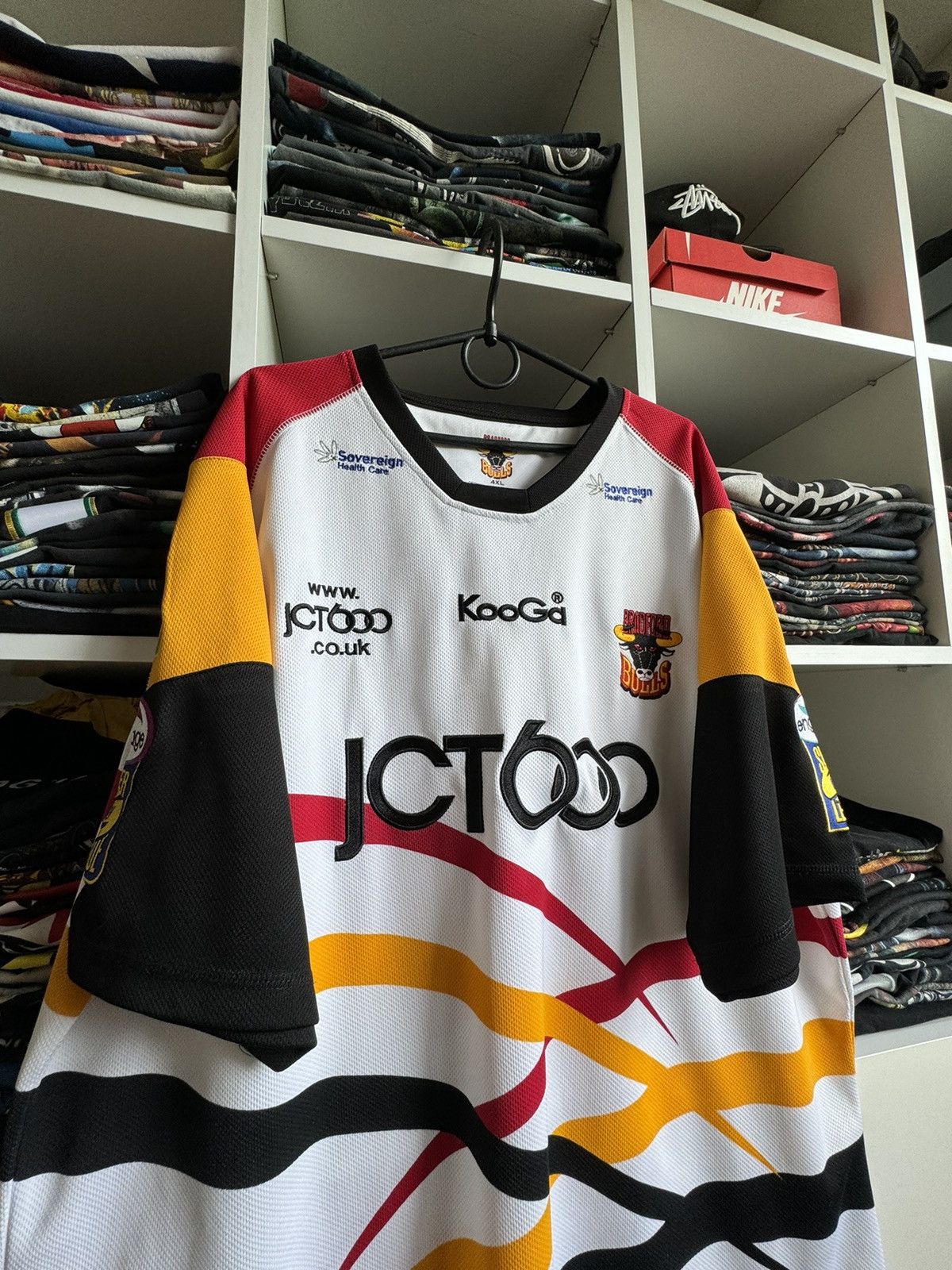 NHL BRADFORD BULLS 2010 NFL RUGBY JERSEY KOOGA 4XL Size US XXL / EU 58 / 5 - 2 Thumbnail
