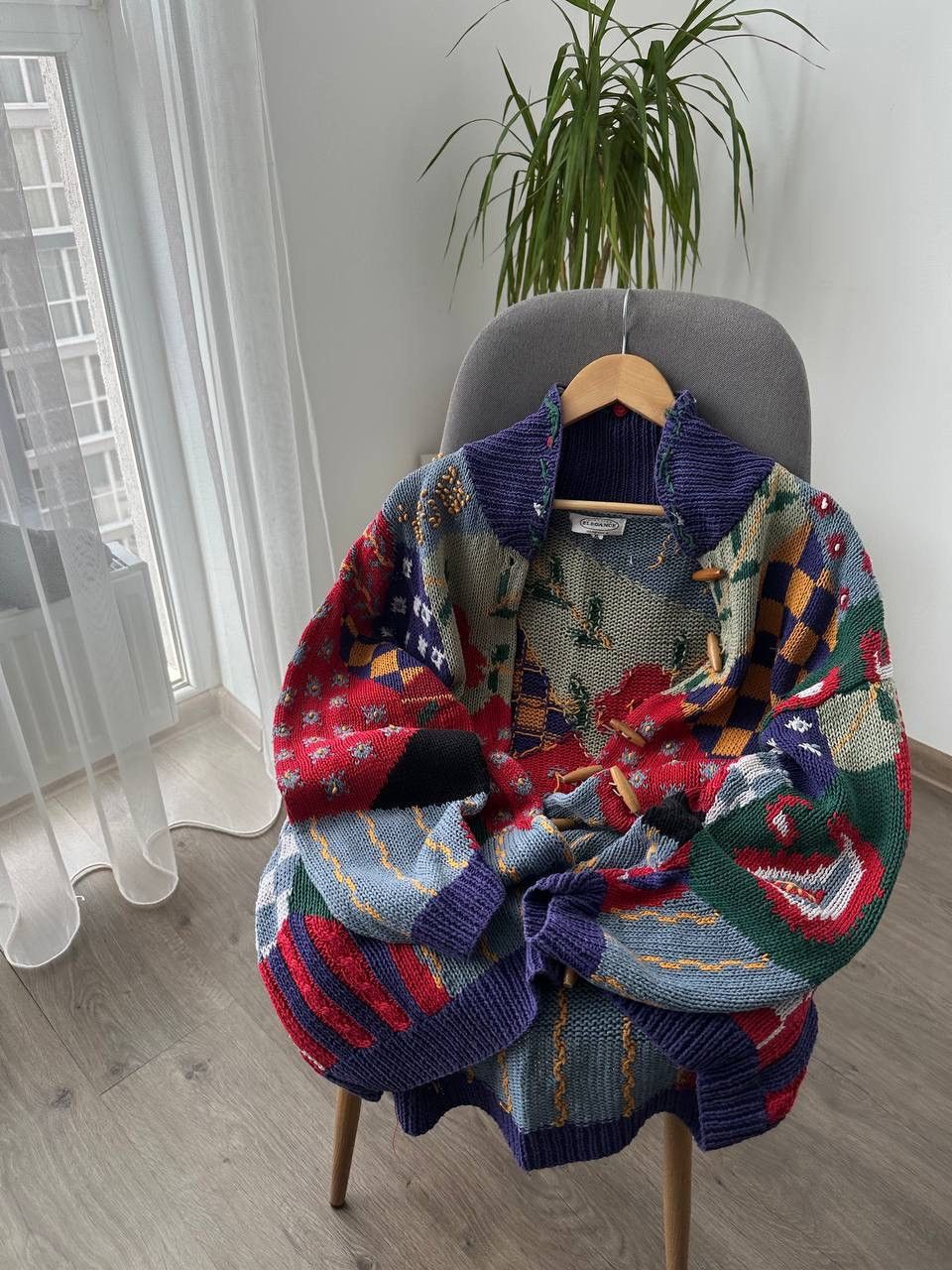 Japanese Brand × Vintage Vintage Japanese Cardigan Distressed Knit Vanessa. A Sweater Size US XL / EU 56 / 4 - 11 Thumbnail