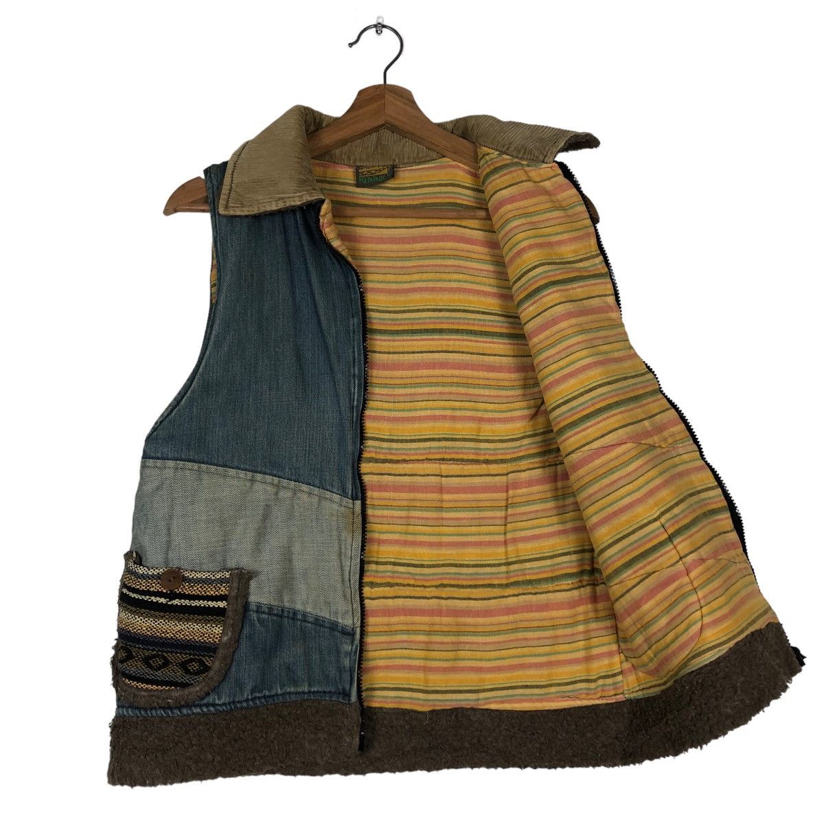 Japanese Brand 🔥90’s Vintage Hammock Vest Hoodie Inspire Kapital Japan Size US M / EU 48-50 / 2 - 9 Thumbnail